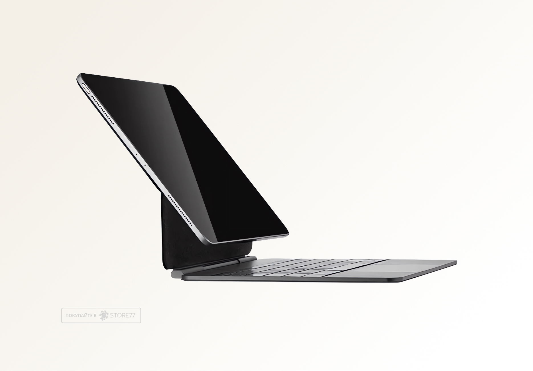 Чехол-клавиатура uBear FlexKey для iPad Pro 13" M4/M5 (Черная)