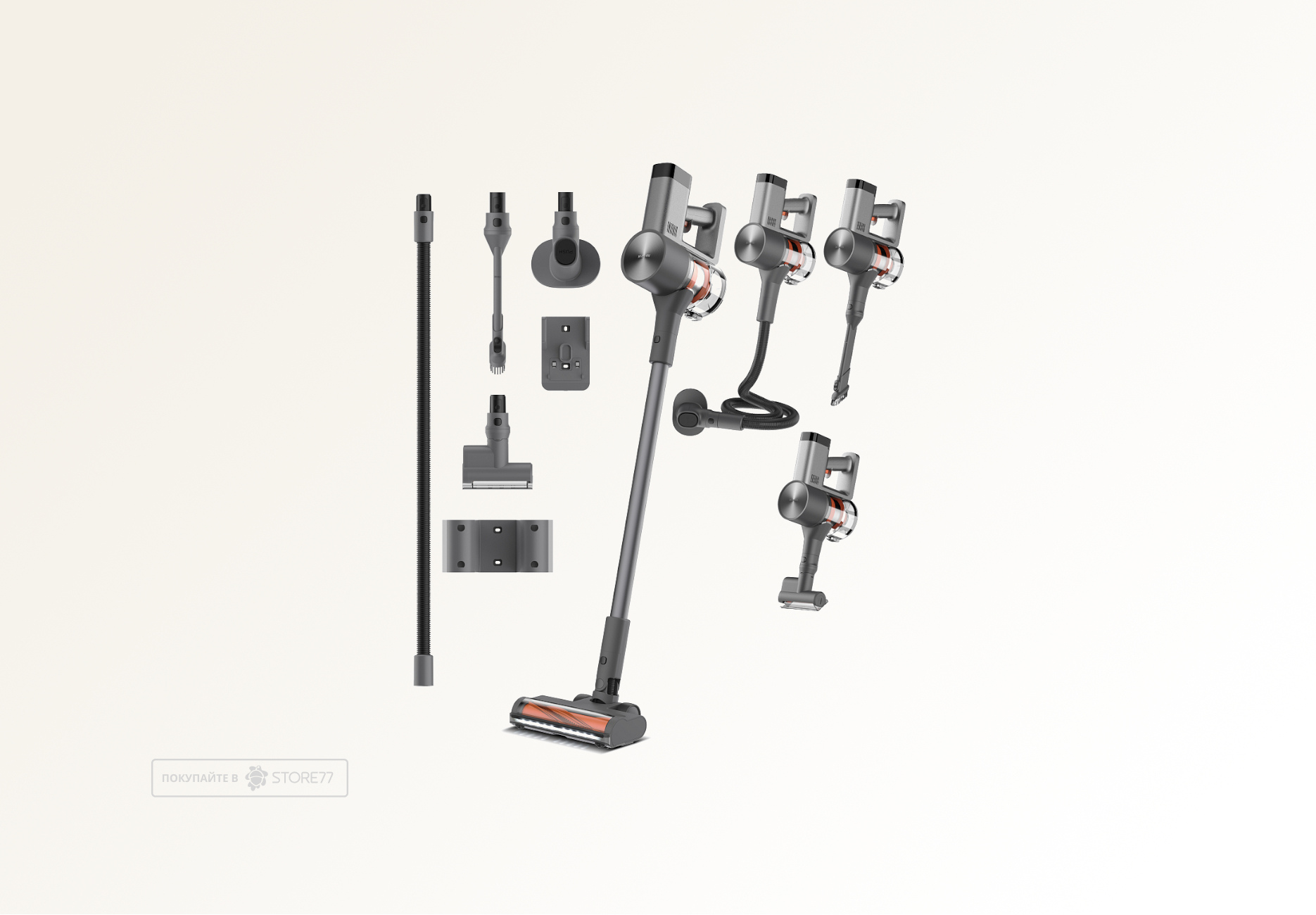 Беспроводной пылесос Xiaomi Vacuum Cleaner G20 Max EU (Чёрный)