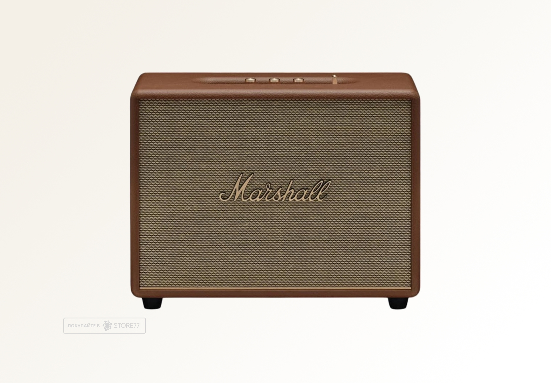 Портативная акустика Marshall Woburn 3 (Коричневая)