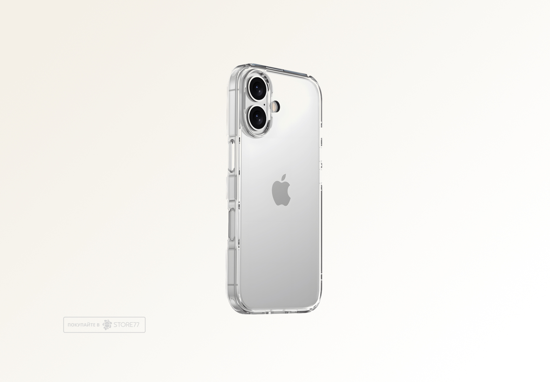 Чехол Gurdini Alba Series для iPhone 17 (Белый матовый)