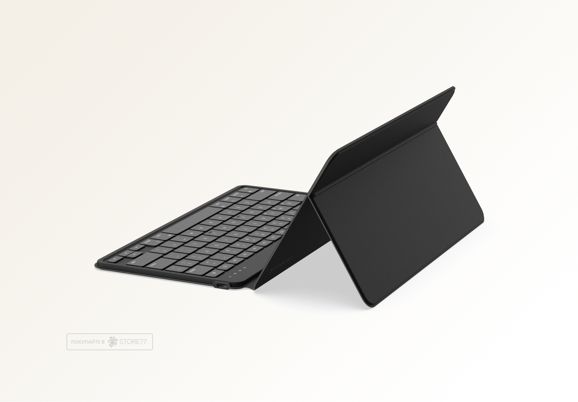 Клавиатура беспроводная Satechi OntheGo Bluetooth Keyboard с подставкой (Черная)