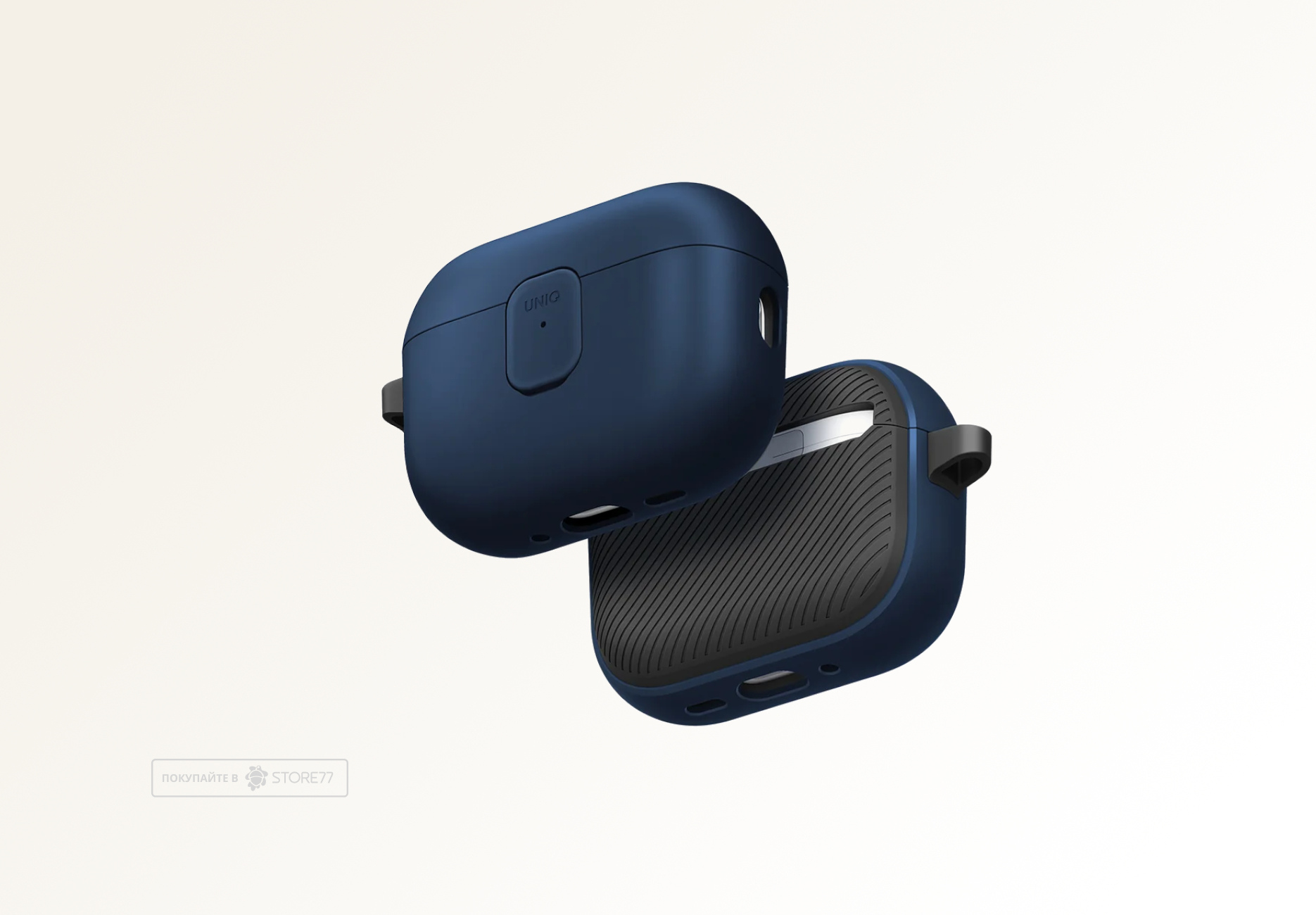 Чехол Uniq Clyde для AirPods Pro 3 (Синий/Темно серый)