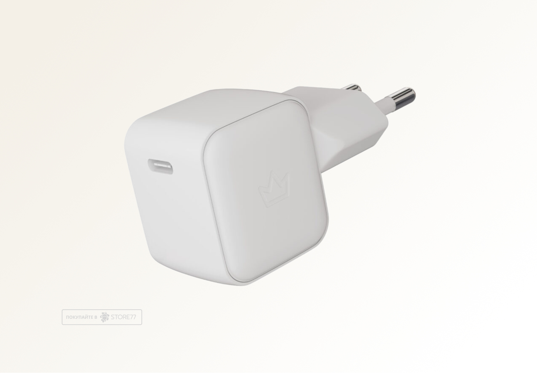 Сетевое зарядное устройство VLP G-Charge 30 Вт Gan USB-С (Белое)