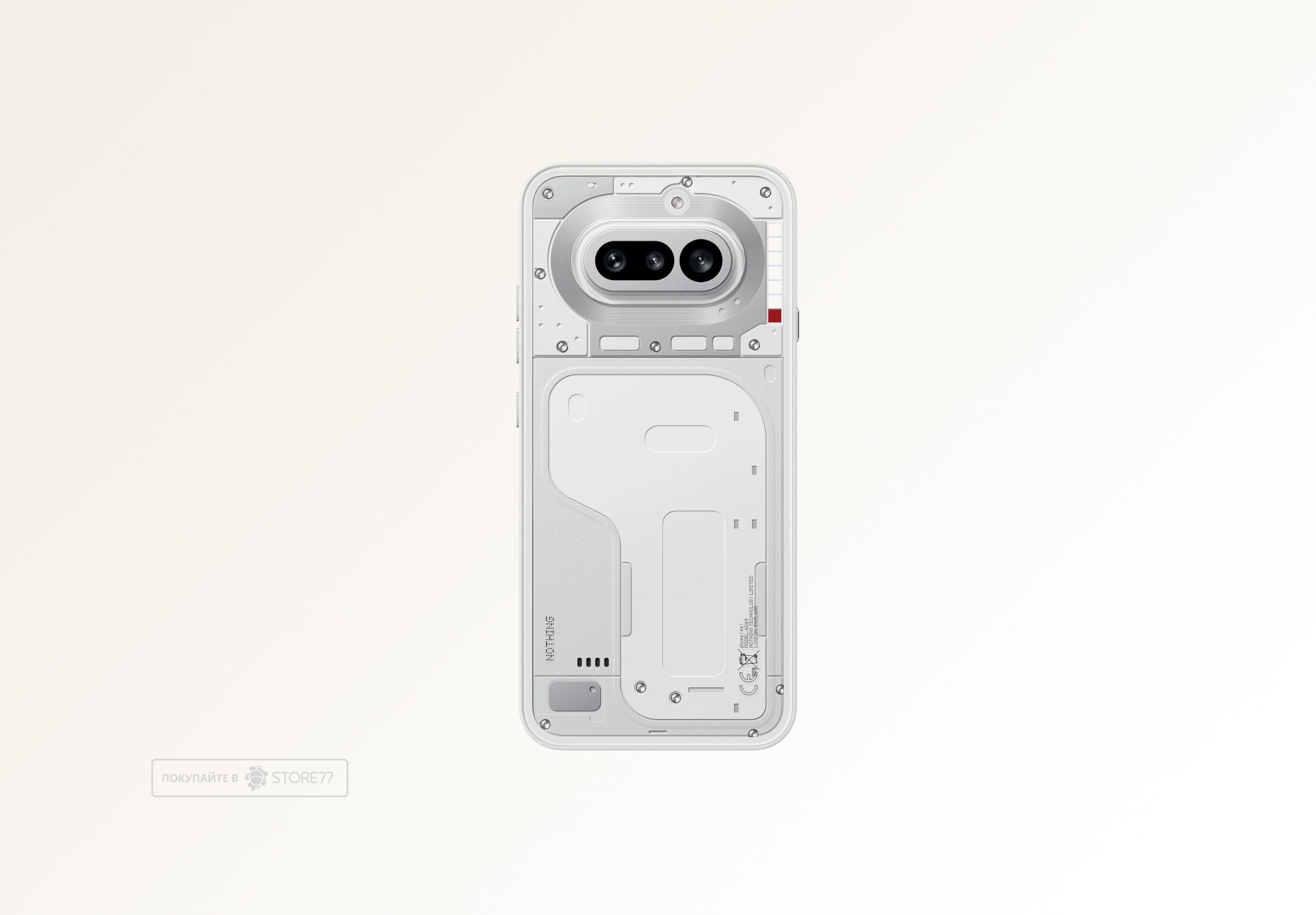 Телефон Nothing Phone (4a) 8/256 ГБ (Белый)