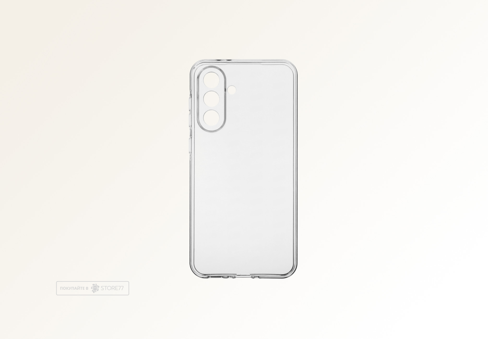 Чехол силиконовый для Samsung Galaxy A56 (Прозрачный)