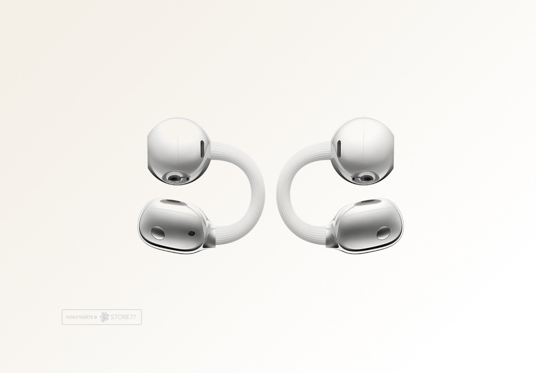 Беспроводные наушники Huawei FreeClip 2, цвет: белый (White)