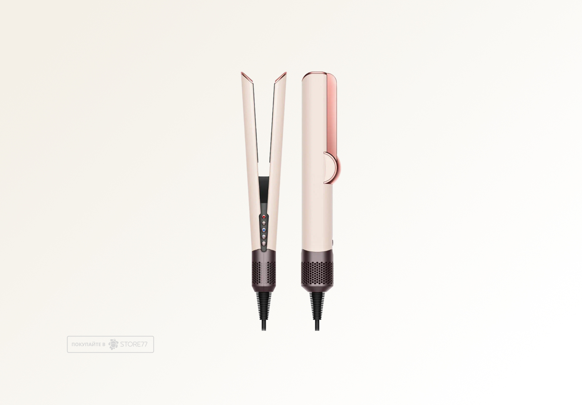 Выпрямитель Dyson Airstrait HT01, цвет: керамический розовый/золотая сакура (Ceramic Pink/Sakura Gold) вилка EU