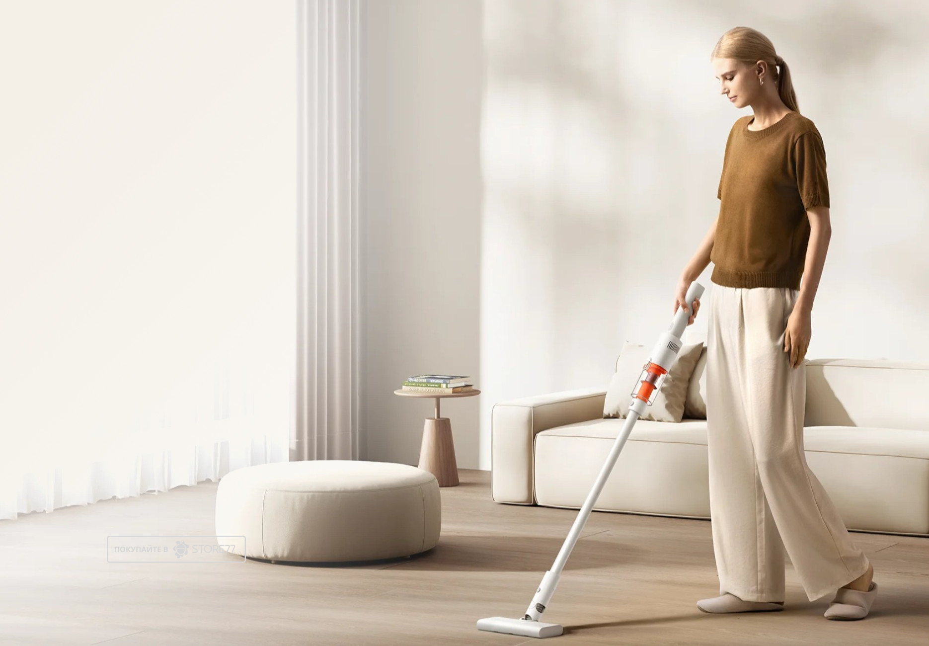 Беспроводной пылесос Xiaomi Vacuum Cleaner P30 EU (Белый)