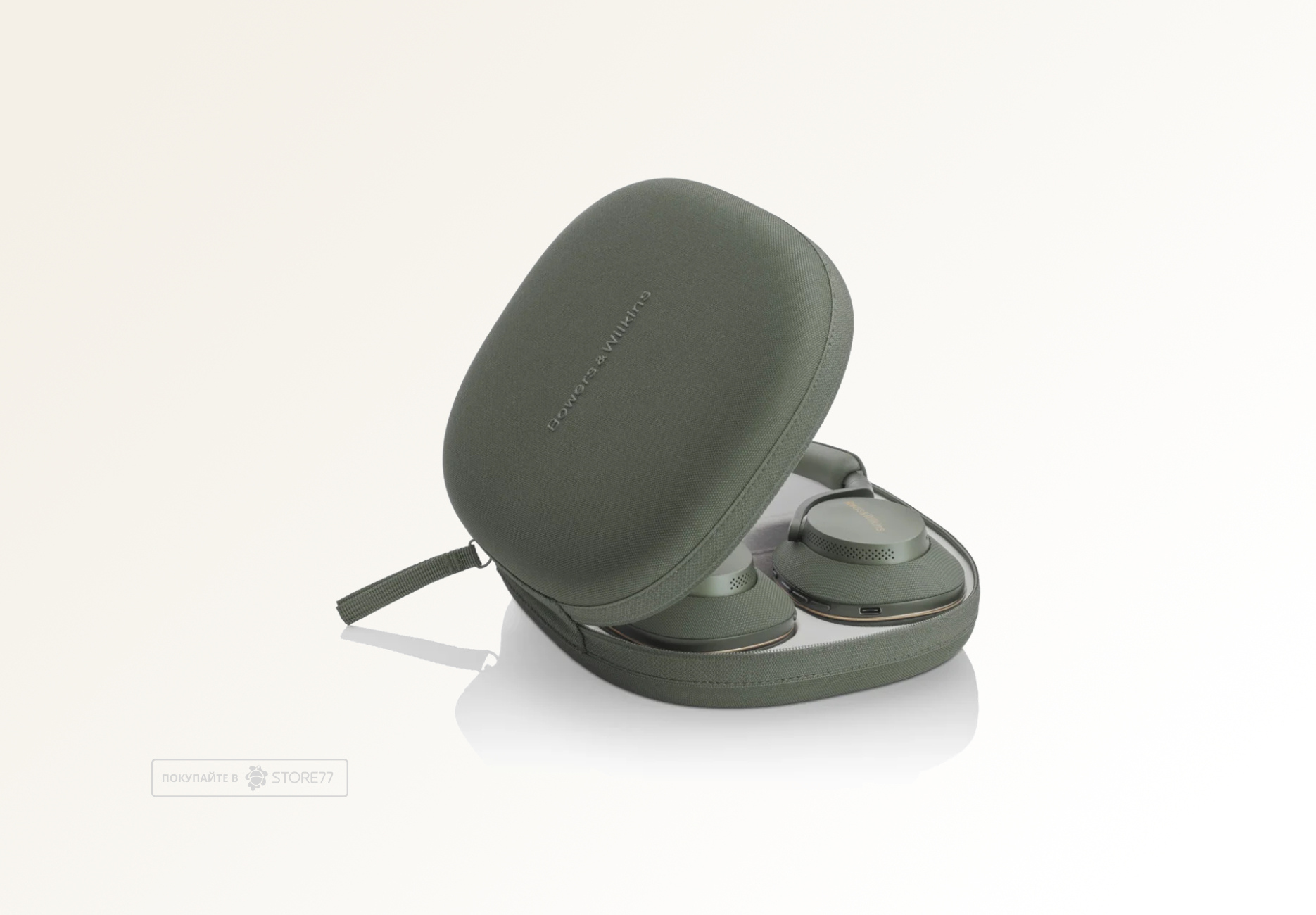 Беспроводные наушники Bowers & Wilkins Px7 S2e, цвет: лесной зеленый (Forest Green)