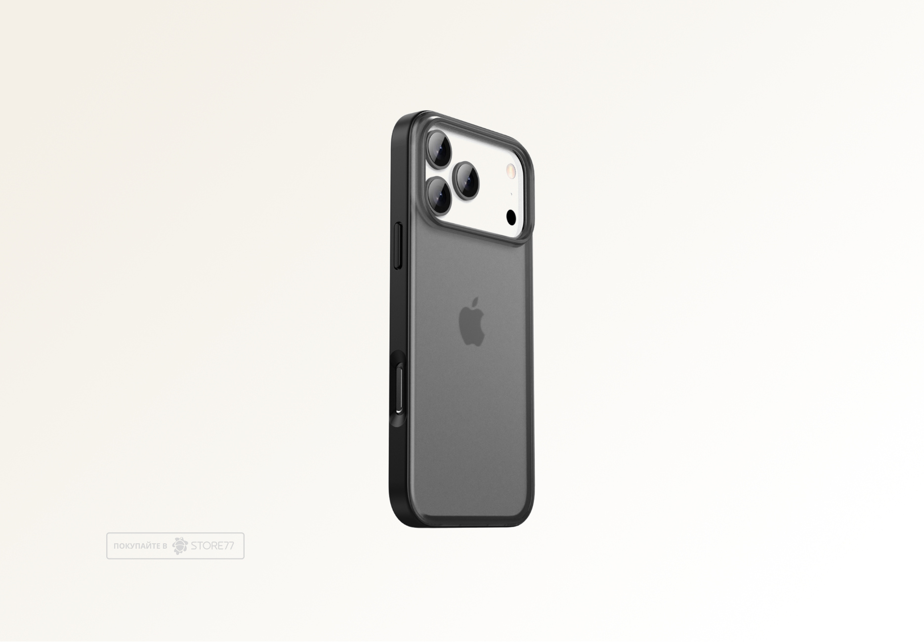 Чехол Gurdini Shockproof для iPhone 17 Pro противоударный (Черный)