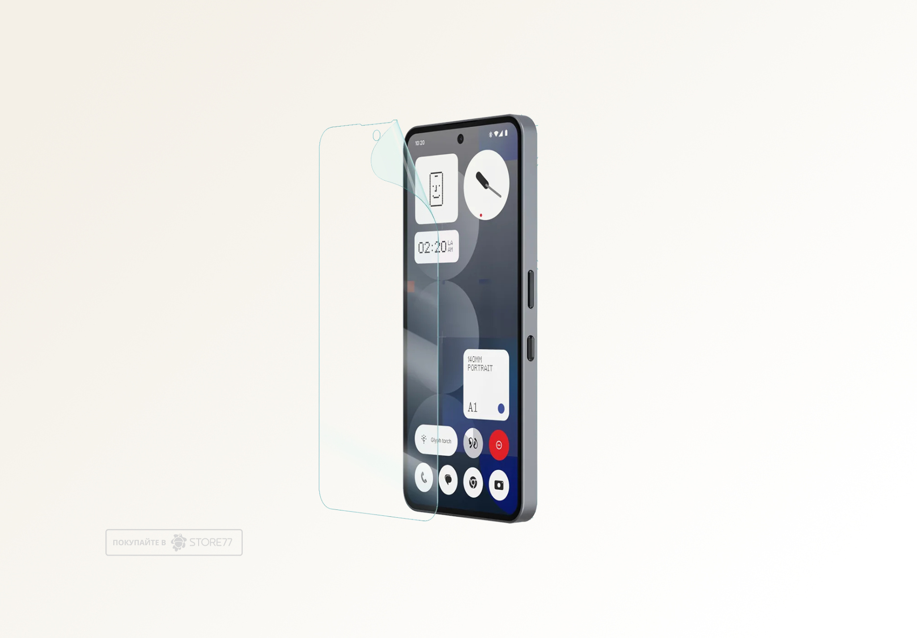 Защитная пленка для Nothing Phone (3а) Pro (Глянцевая)