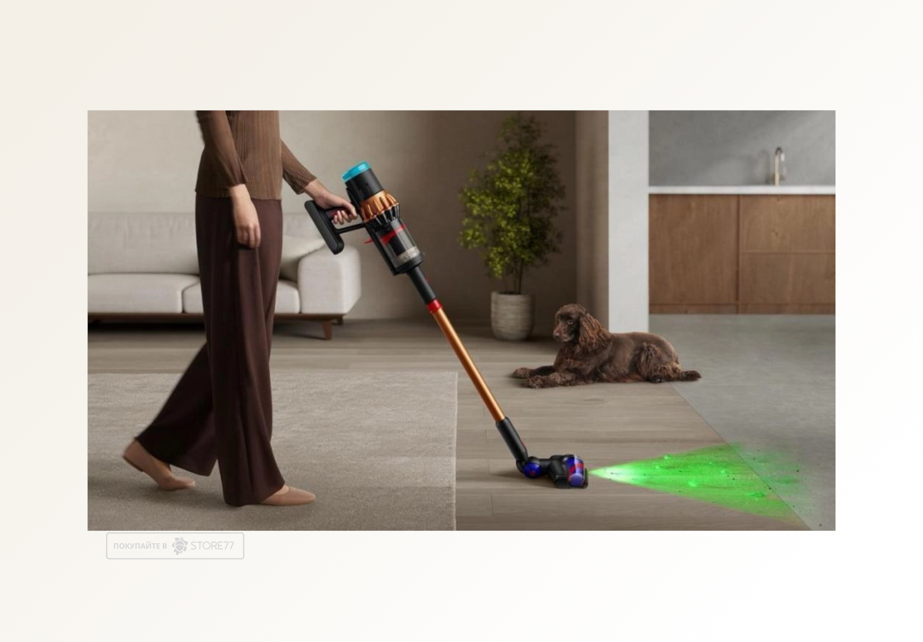 Беспроводной пылесос Dyson V16 Piston Animal, цвет: Черный/Медный (Black/Copper) вилка EU