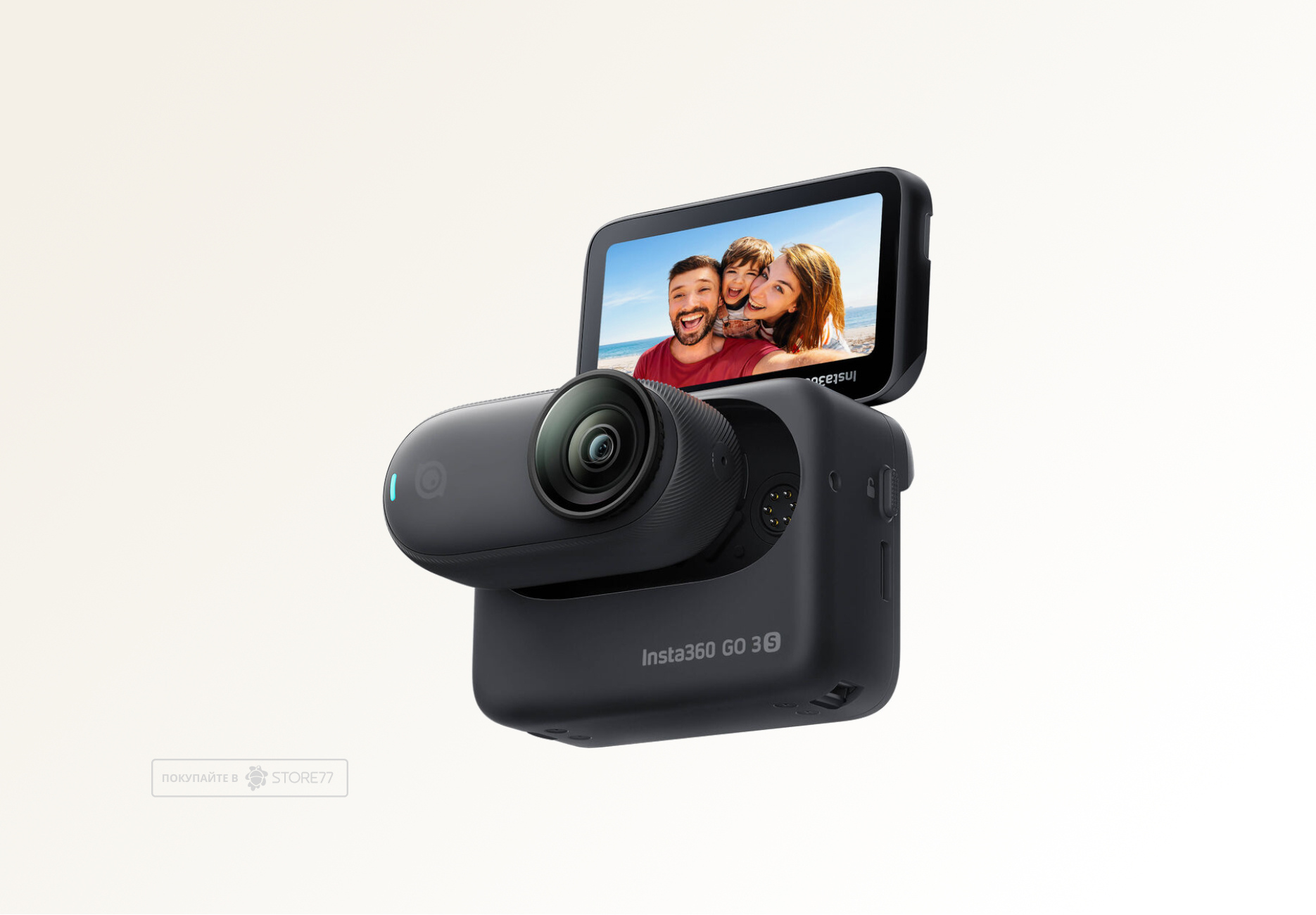 Экшн-камера Insta360 GO 3S 64 ГБ цвет: черный (Black)