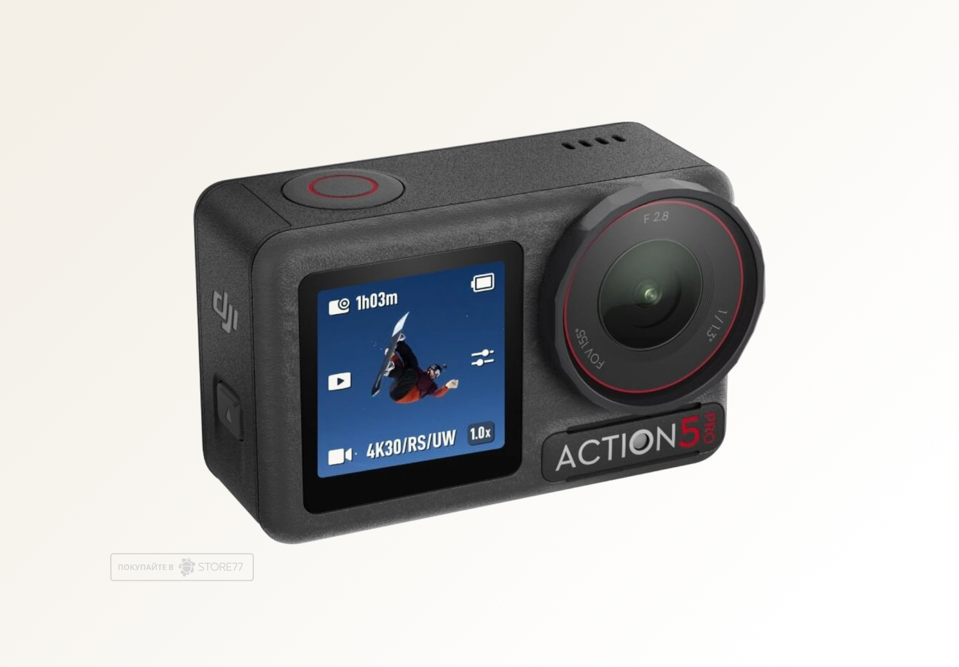 Экшн-камера DJI Osmo Action 5 Pro Adventure Combo цвет: черный (Black)