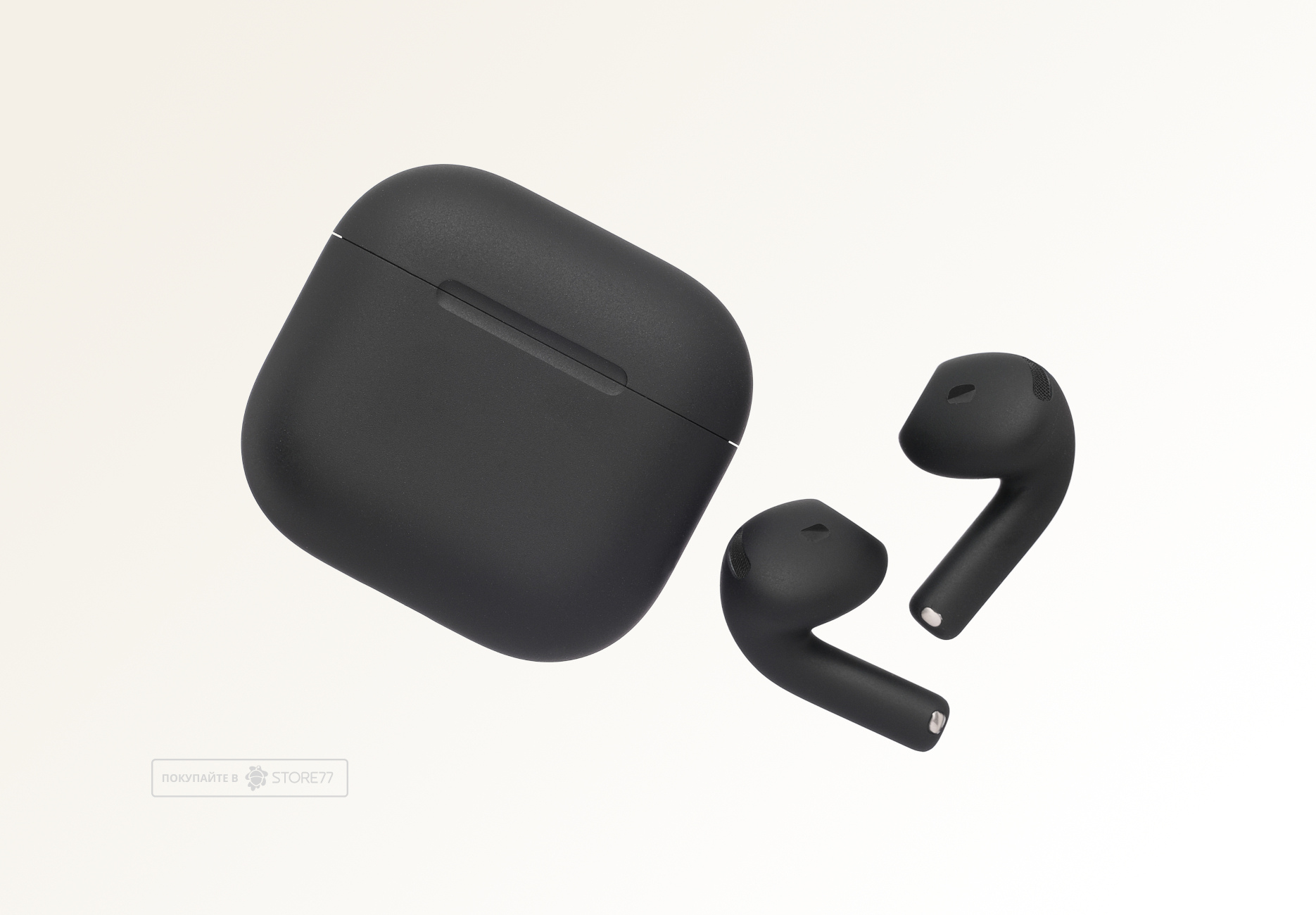 Беспроводные наушники Apple AirPods 4 (Черный)