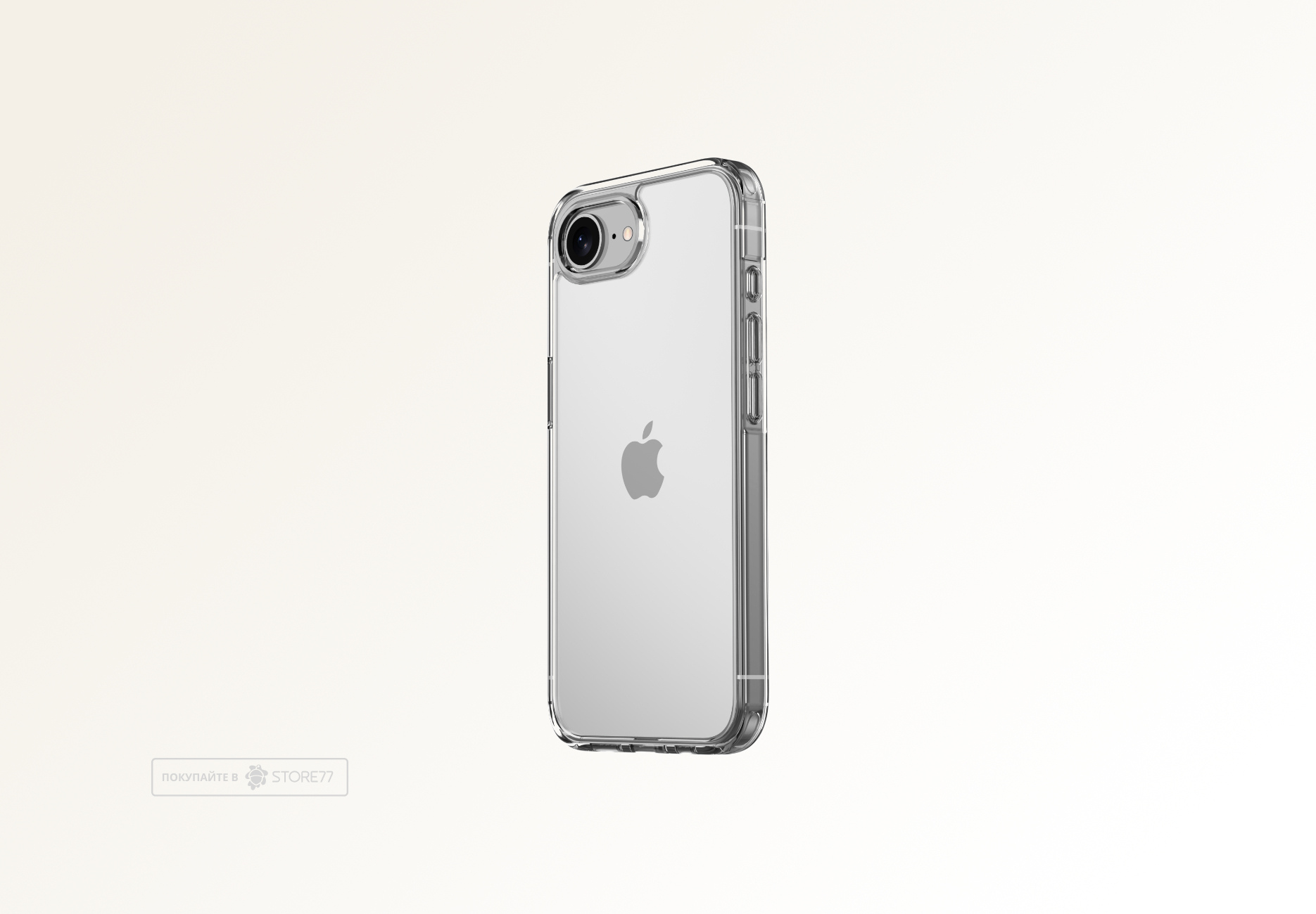 Чехол Gurdini Alba Series для iPhone 16e/17e (Прозрачный)
