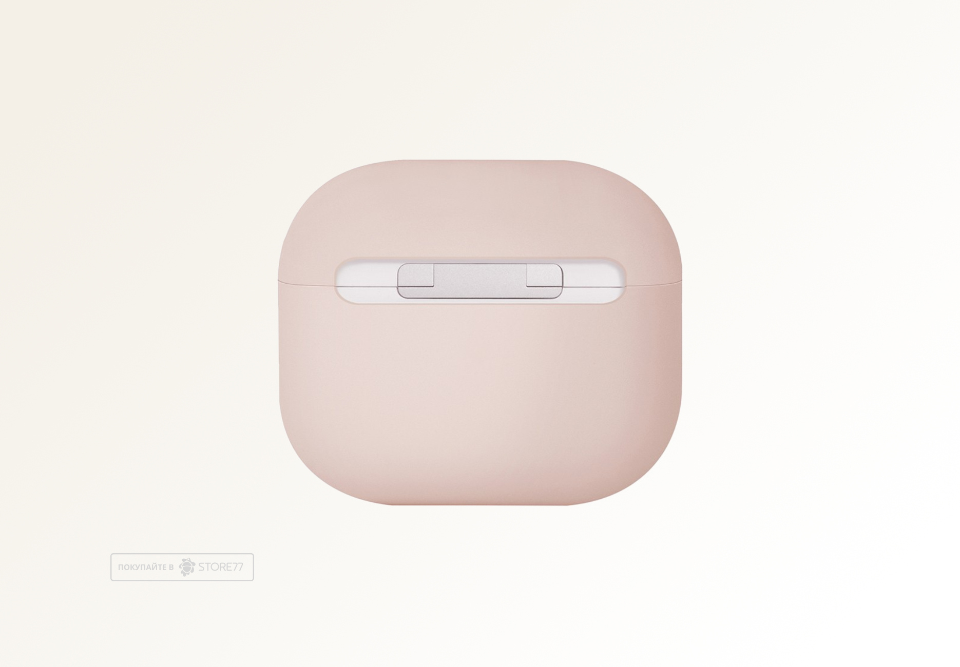 Чехол Uniq LINOдля Airpods 3 силиконовый (Розовый)