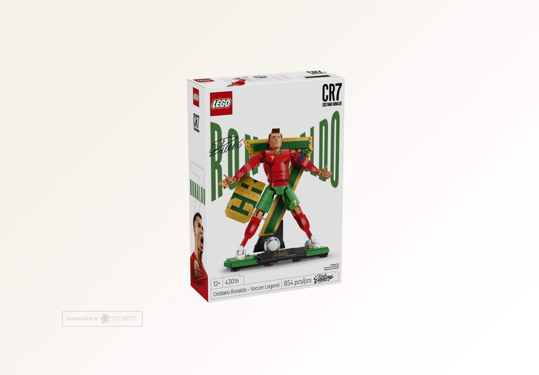 Конструктор LEGO Editions (Эдишнс) 43016 Криштиану Роналду