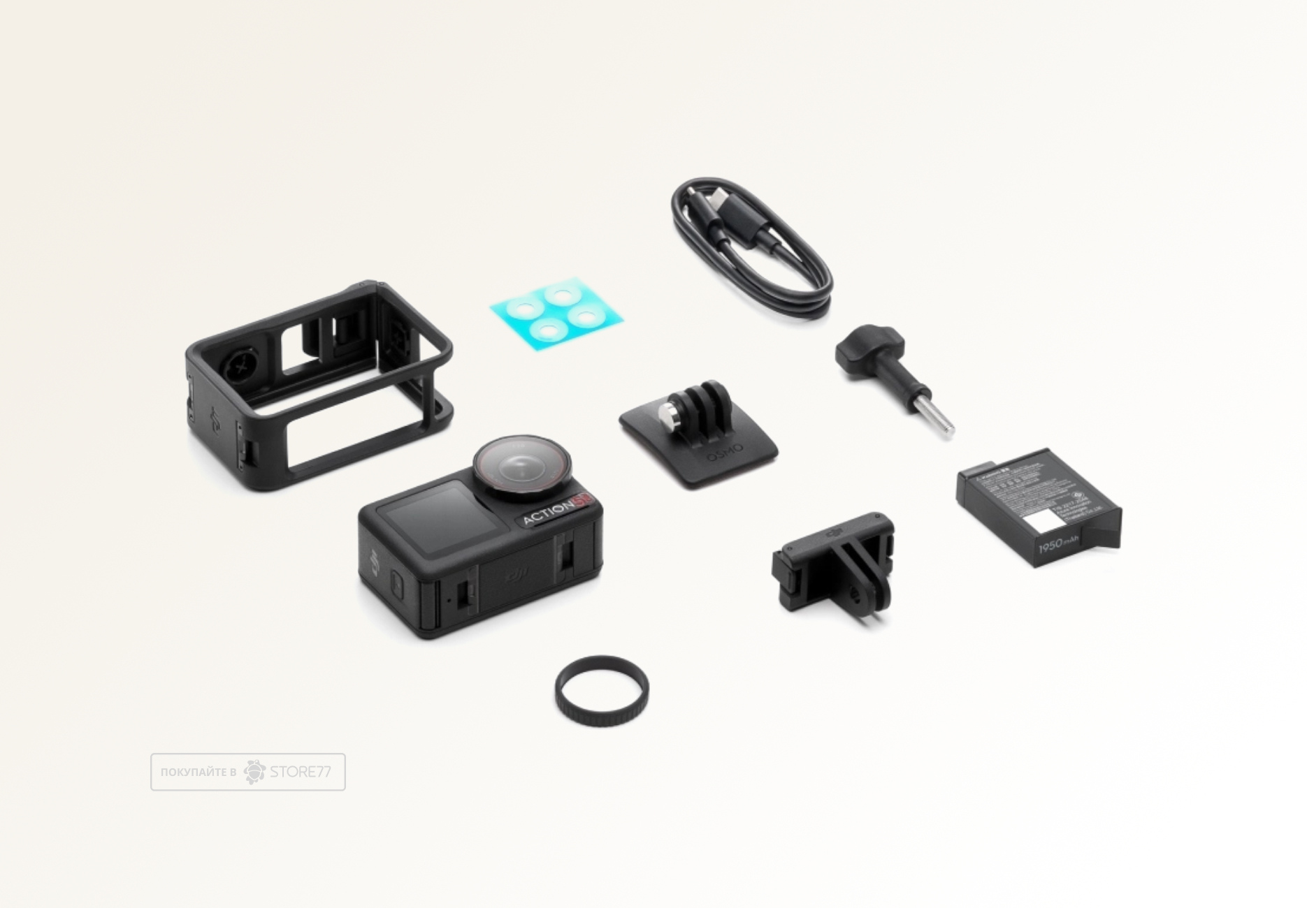 Экшн-камера DJI Osmo Action 5 Pro Standart Combo цвет: черный (Black)