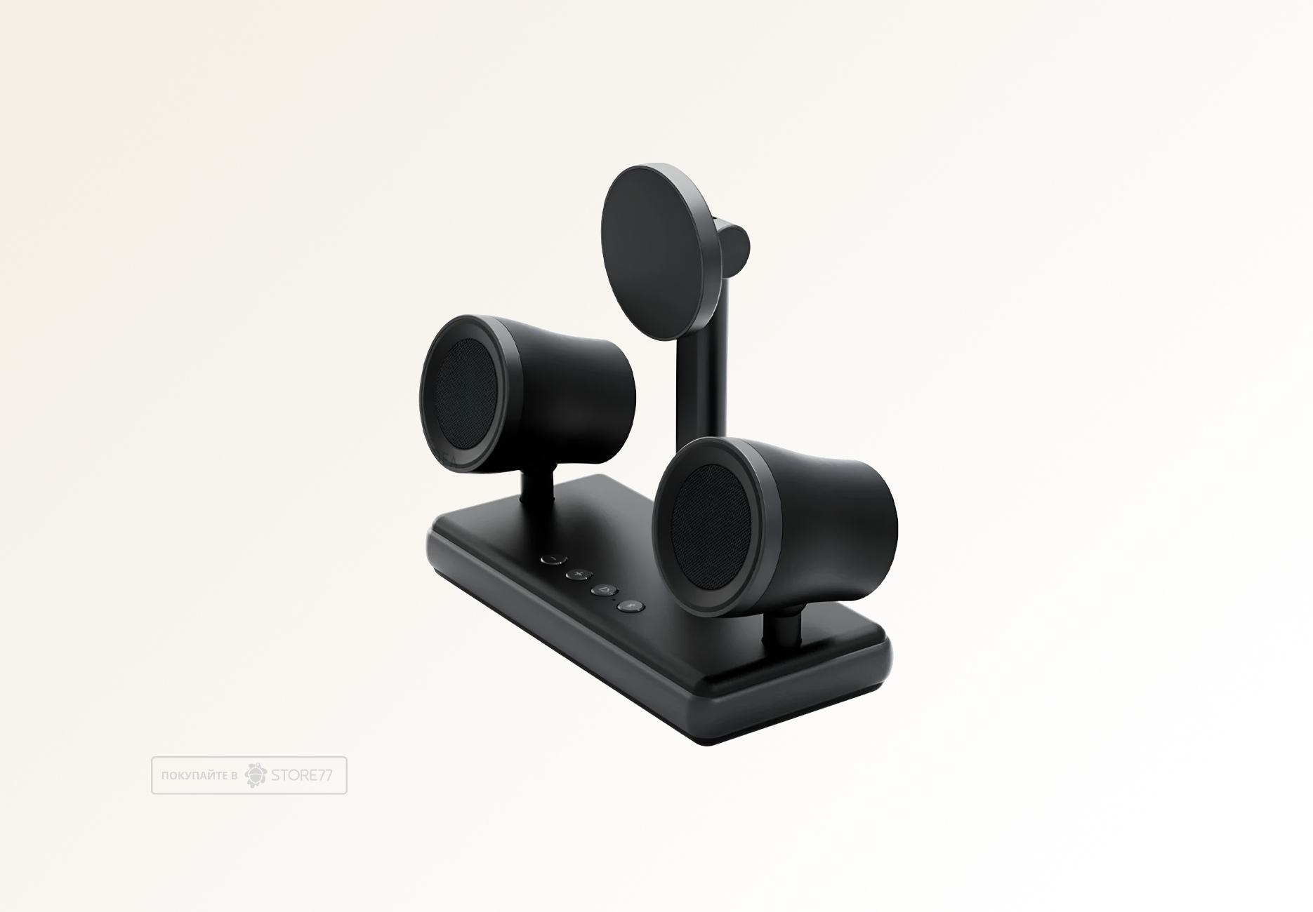 Беспроводное зарядное устройство EnergEA MagAudio Stand (Серое)