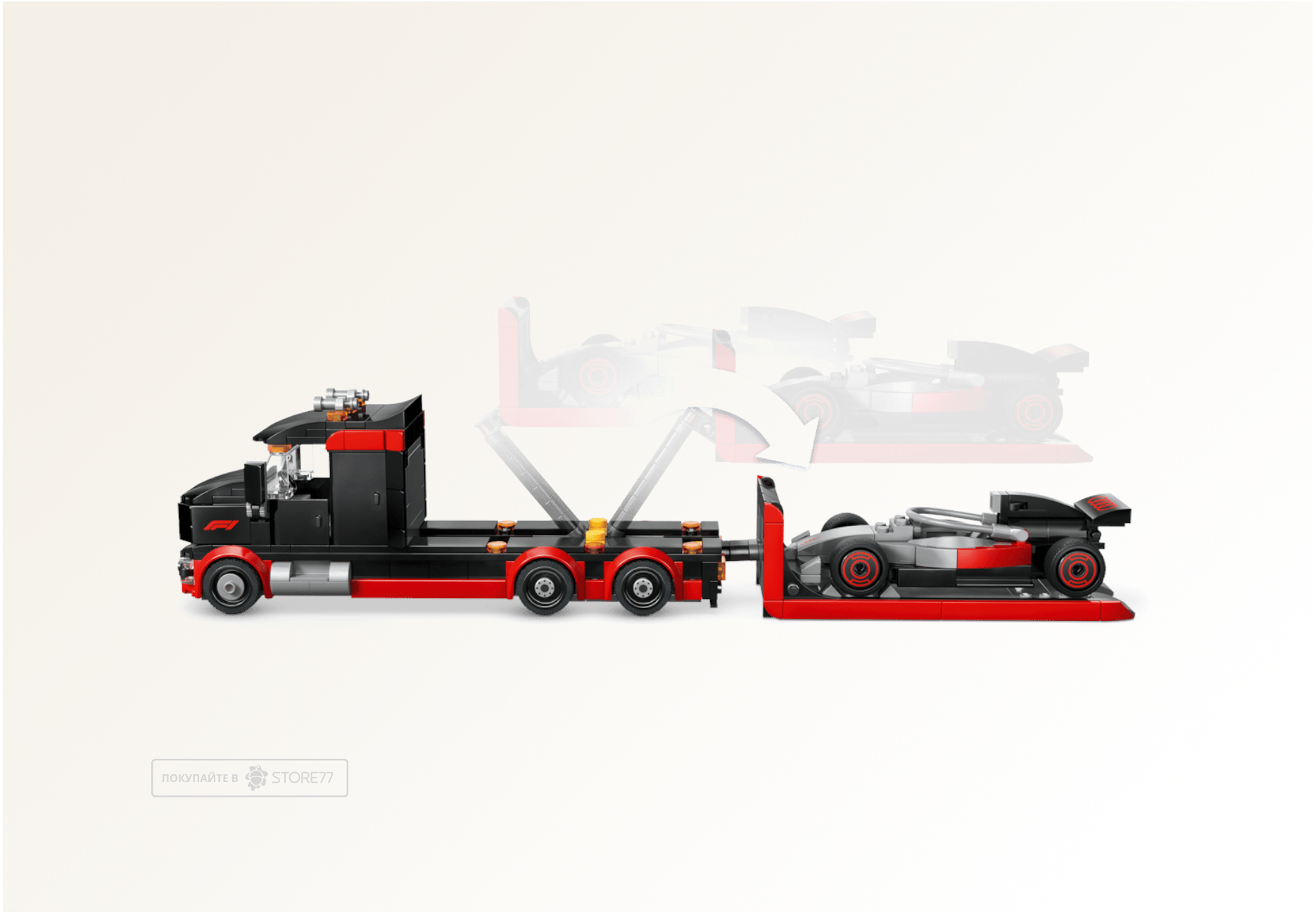 Конструктор LEGO City 60493 Грузовик F1 с Audi