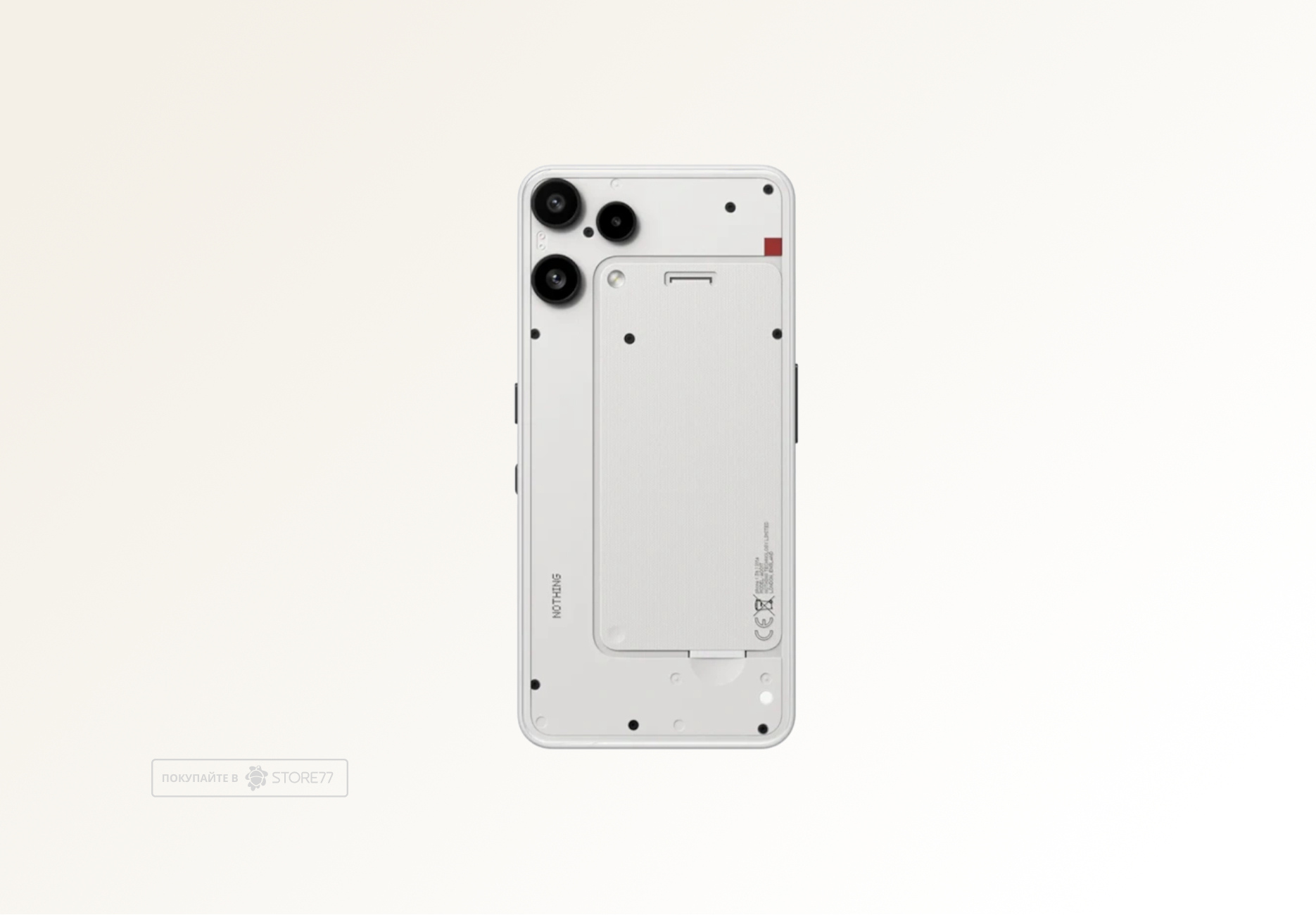 Телефон Nothing Phone (3a) Lite 8/256 ГБ (Белый)