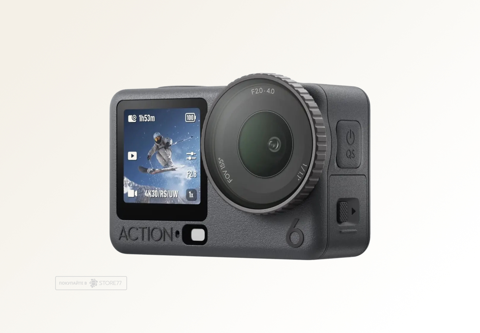Экшн-камера DJI Osmo Action 6 Adventure Combo, цвет: черный (Black)