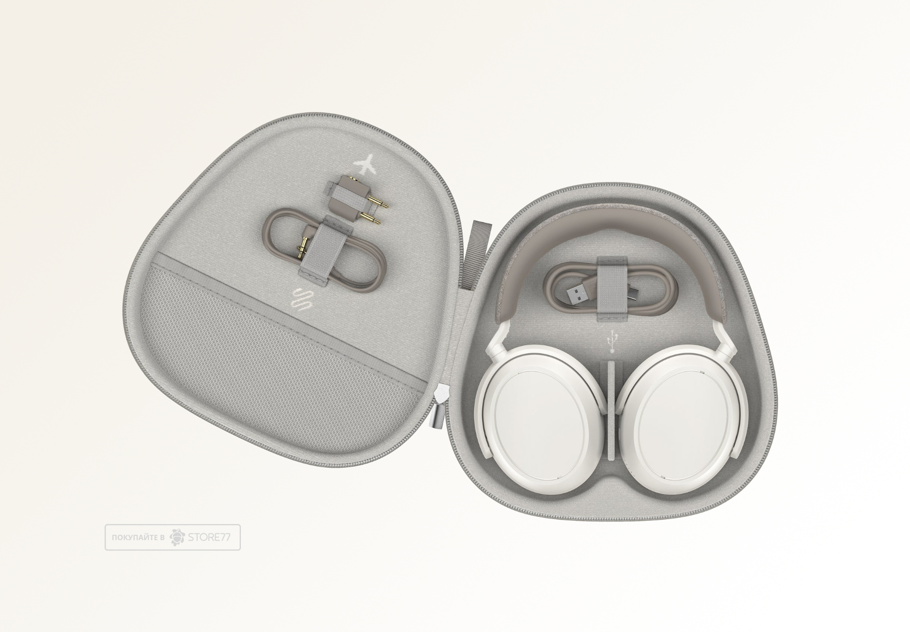 Беспроводные наушники Sennheiser Momentum 4 Wireless (Белые)