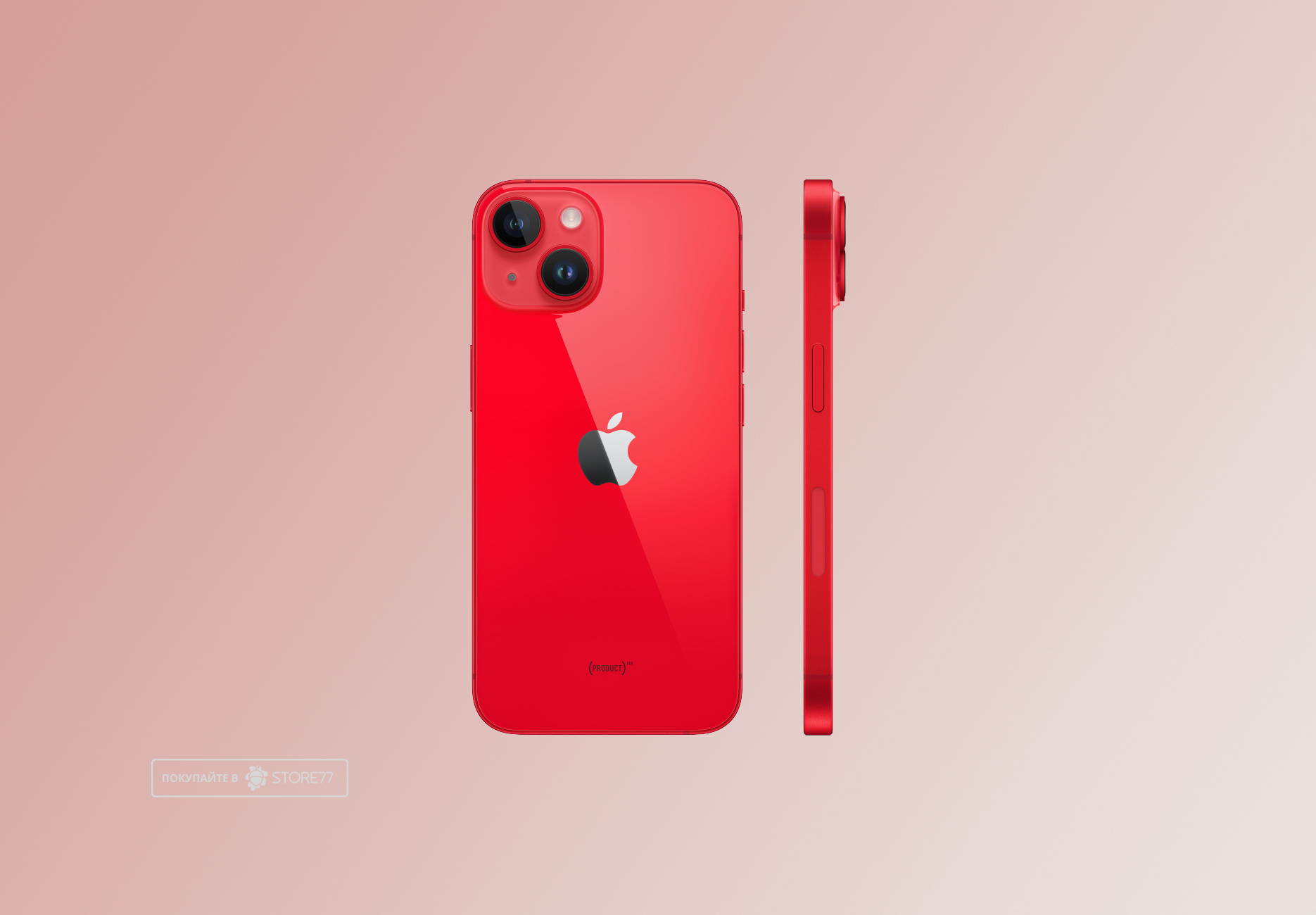 Телефон Apple iPhone 14 256 ГБ, цвет: красный (PRODUCT)RED