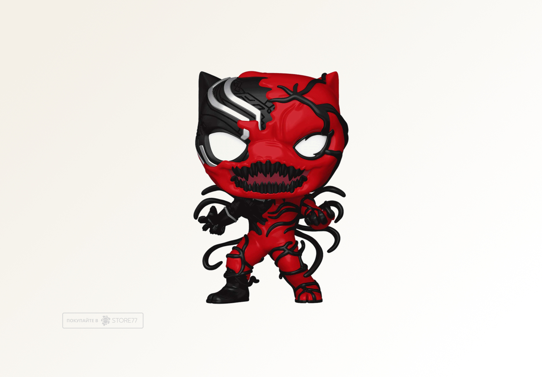 Фигурка Funko POP! Bobble Marvel Carnage Black Panther (1434)