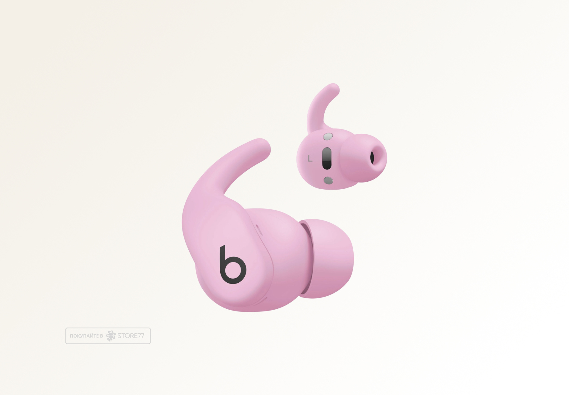 Беспроводные наушники Beats Powerbeats Fit, цвет: насыщенный розовый (Power Pink)
