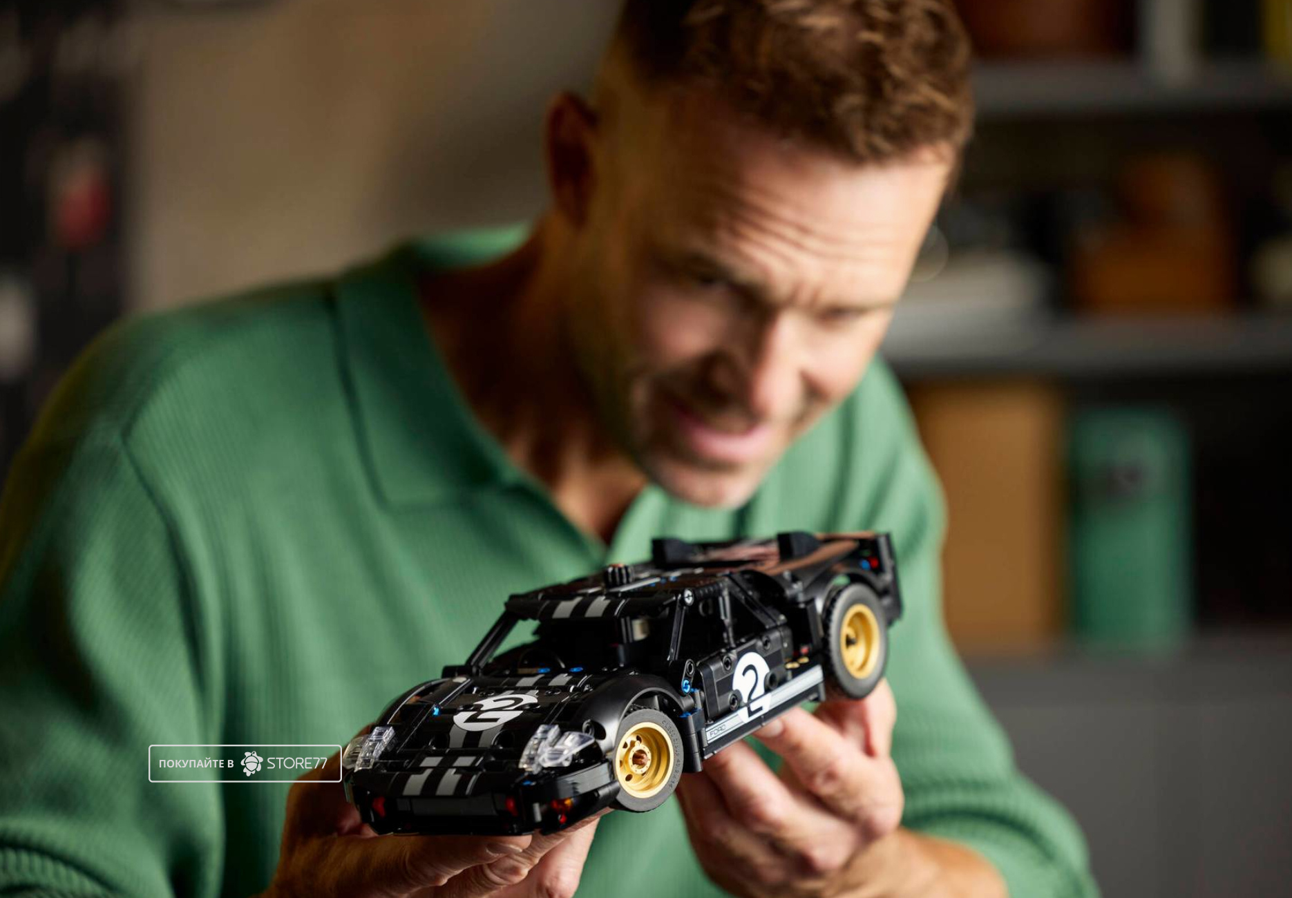 Конструктор LEGO Technic 42223 Гоночный автомобиль Ford GT40 MKII 1966