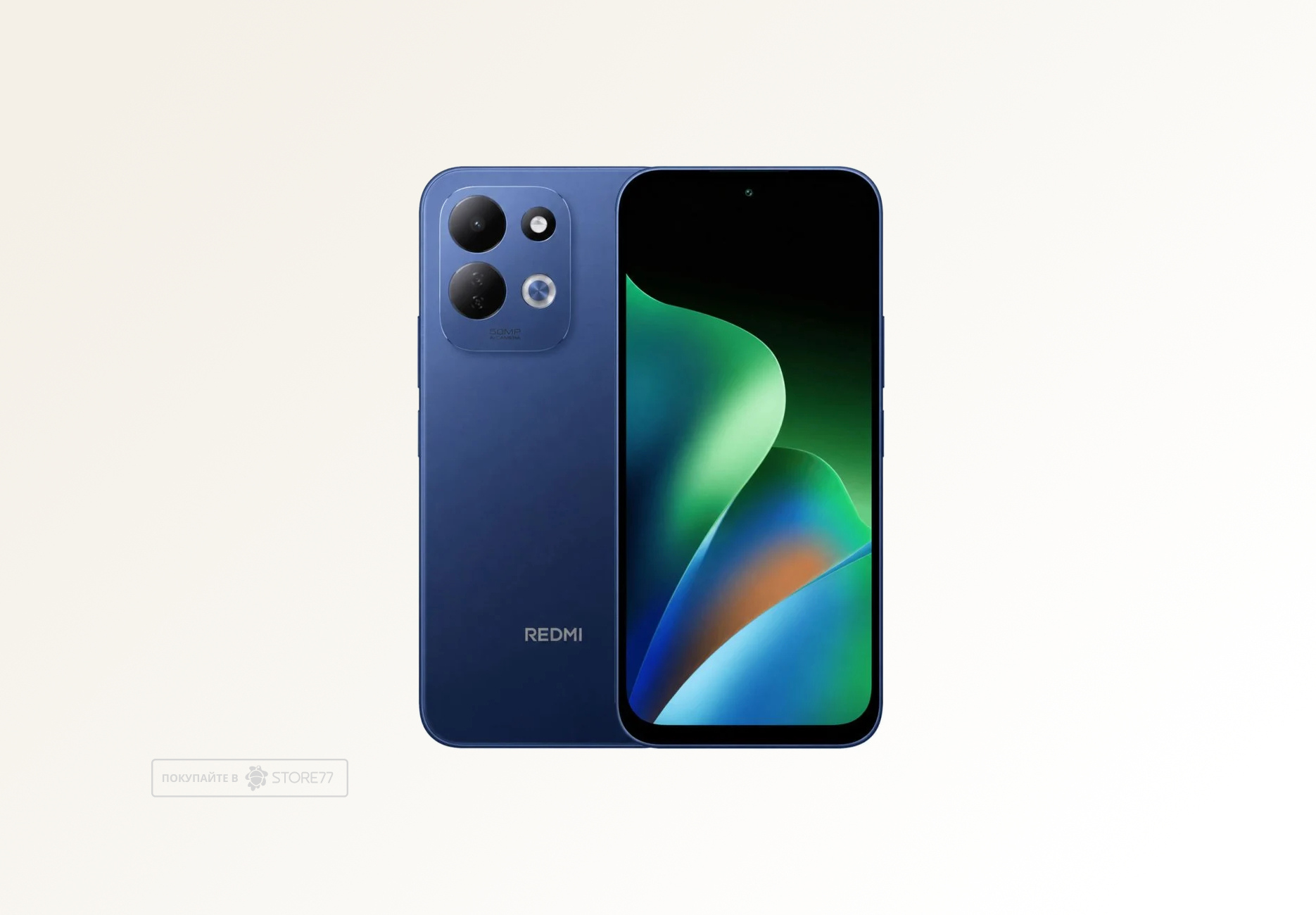 Телефон Xiaomi Redmi 17 4/128 ГБ, цвет: синий (Deep Blue)