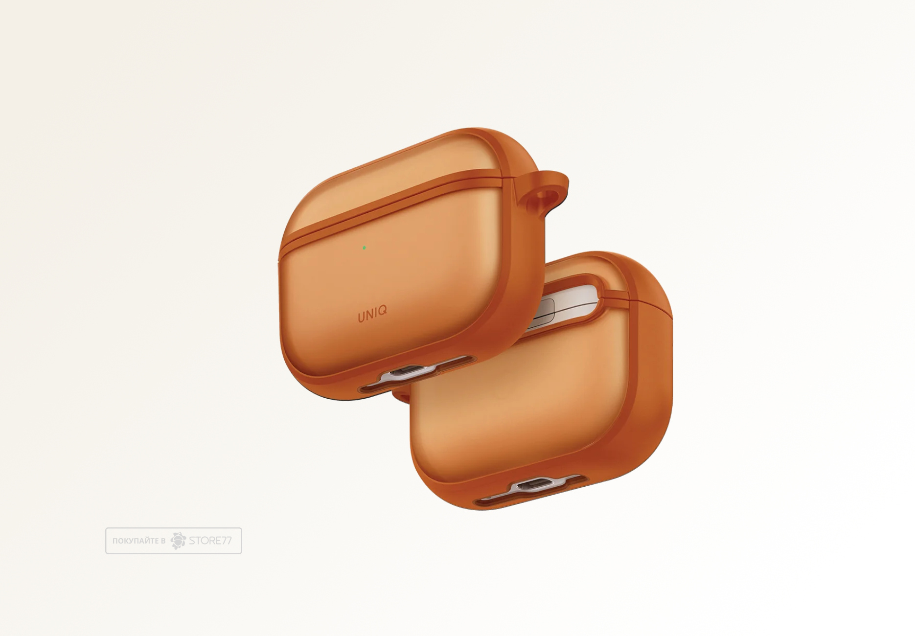 Чехол Uniq Veren для AirPods Pro 3 (Оранжевый)