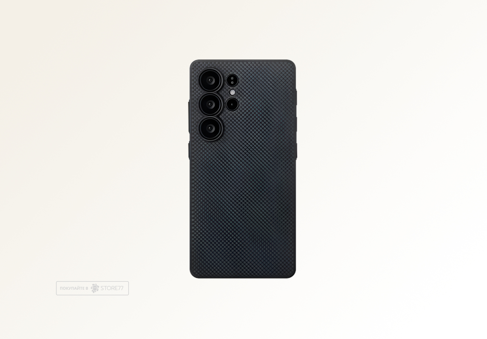 Чехол Pitaka PinButton Case для Samsung Galaxy S25 Ultra (Черный)