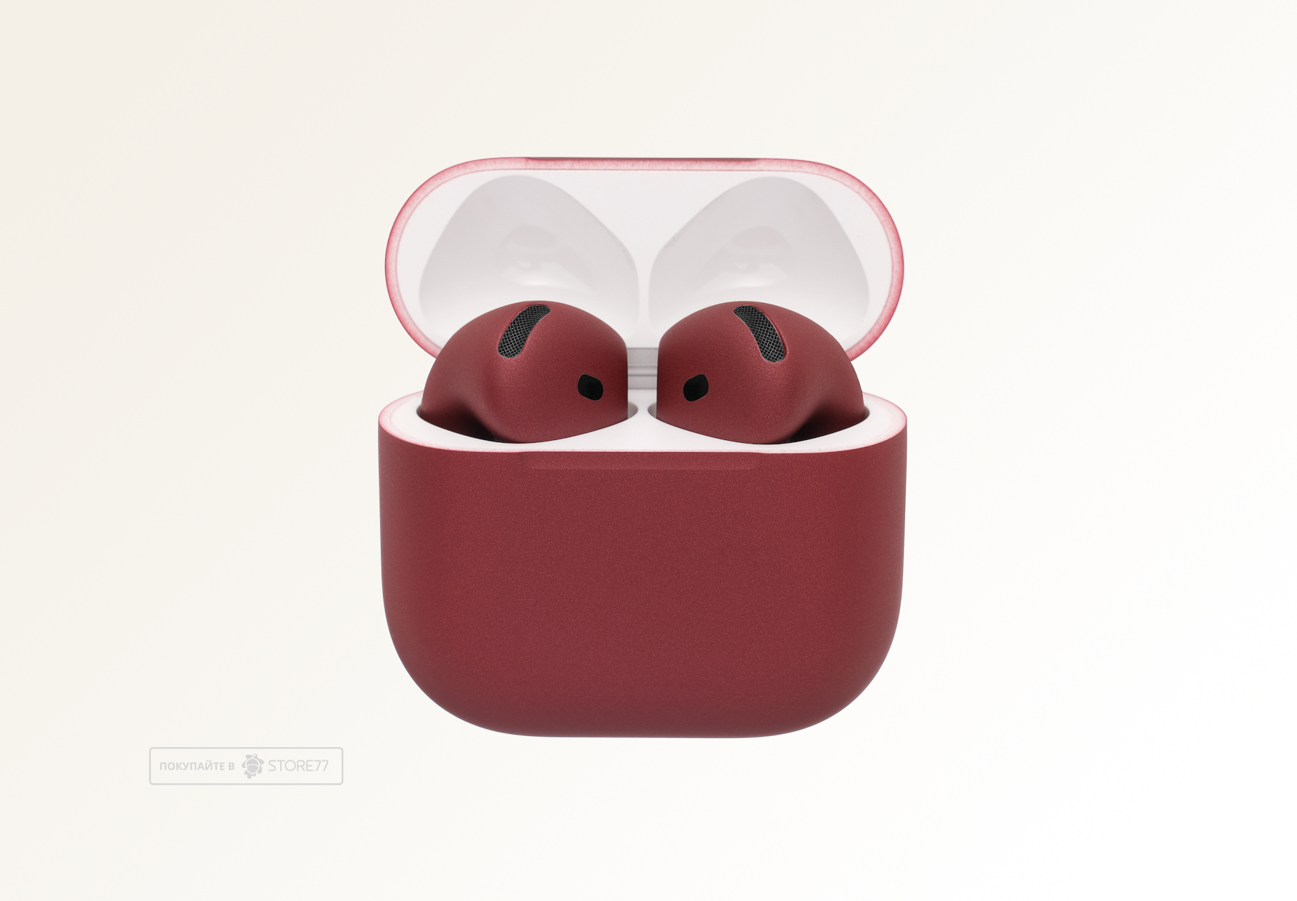 Беспроводные наушники Apple AirPods 4 (Бордовый)