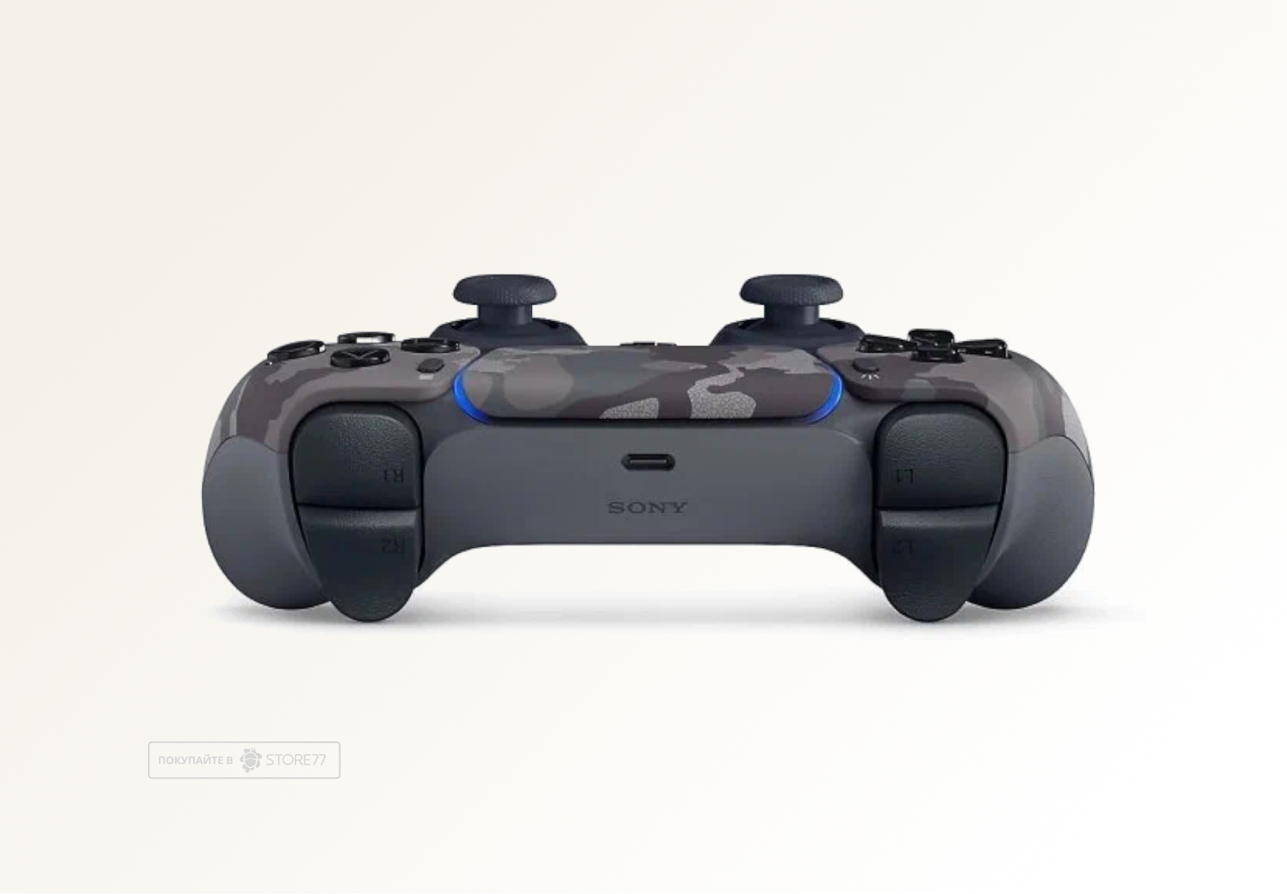 Геймпад Sony DualSense для PlayStation 5 (PS5), цвет: серый камуфляж (Gray camouflage)