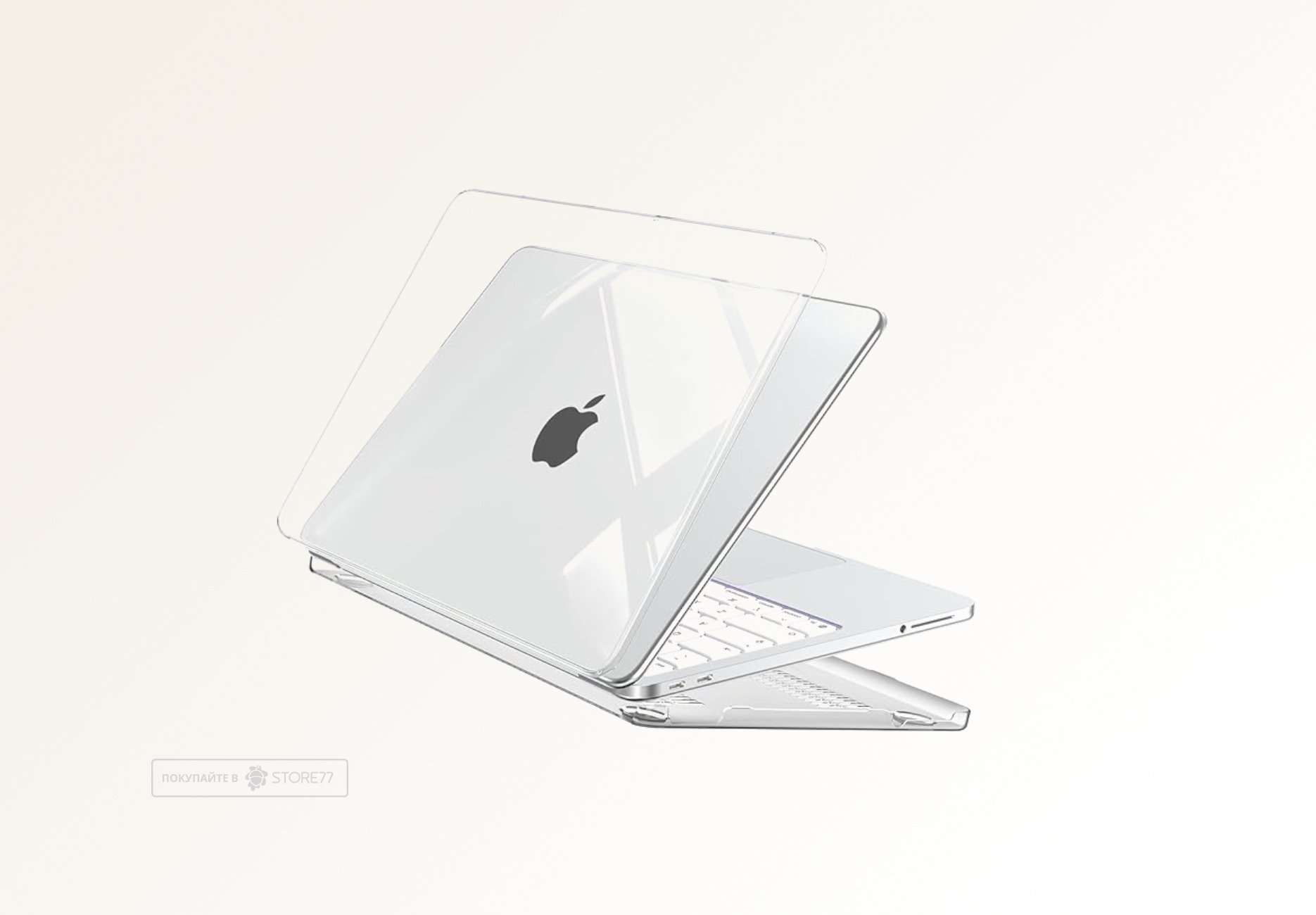 Накладка Gurdini для MacBook Neo 13" (Прозрачная)