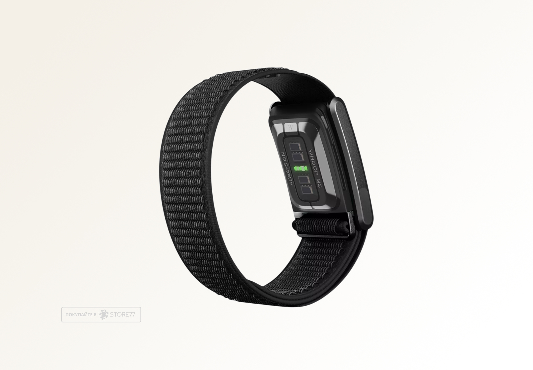 Ремешок тканевый для браслета Whoop MG Navigator, цвет: каменно-серый (Ridgeline)