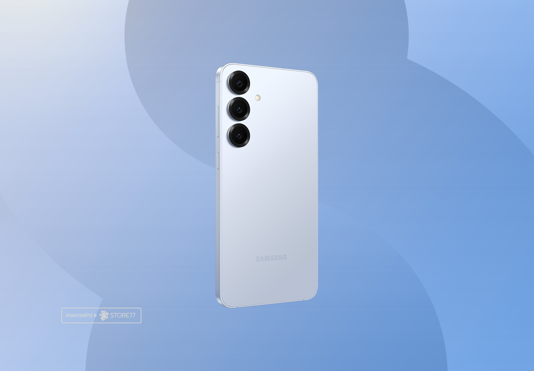 Телефон Samsung Galaxy S25+ 12/256 ГБ, цвет: ледяной голубой (IcyBlue)