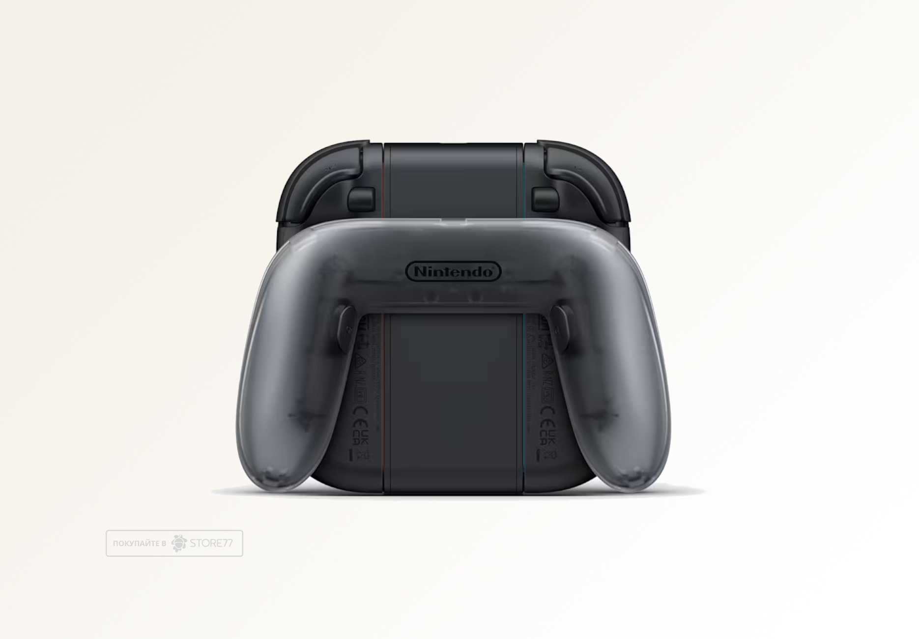 Держатель Nintendo Switch 2 Charging Grip для Joy-Con 2 (Черный)
