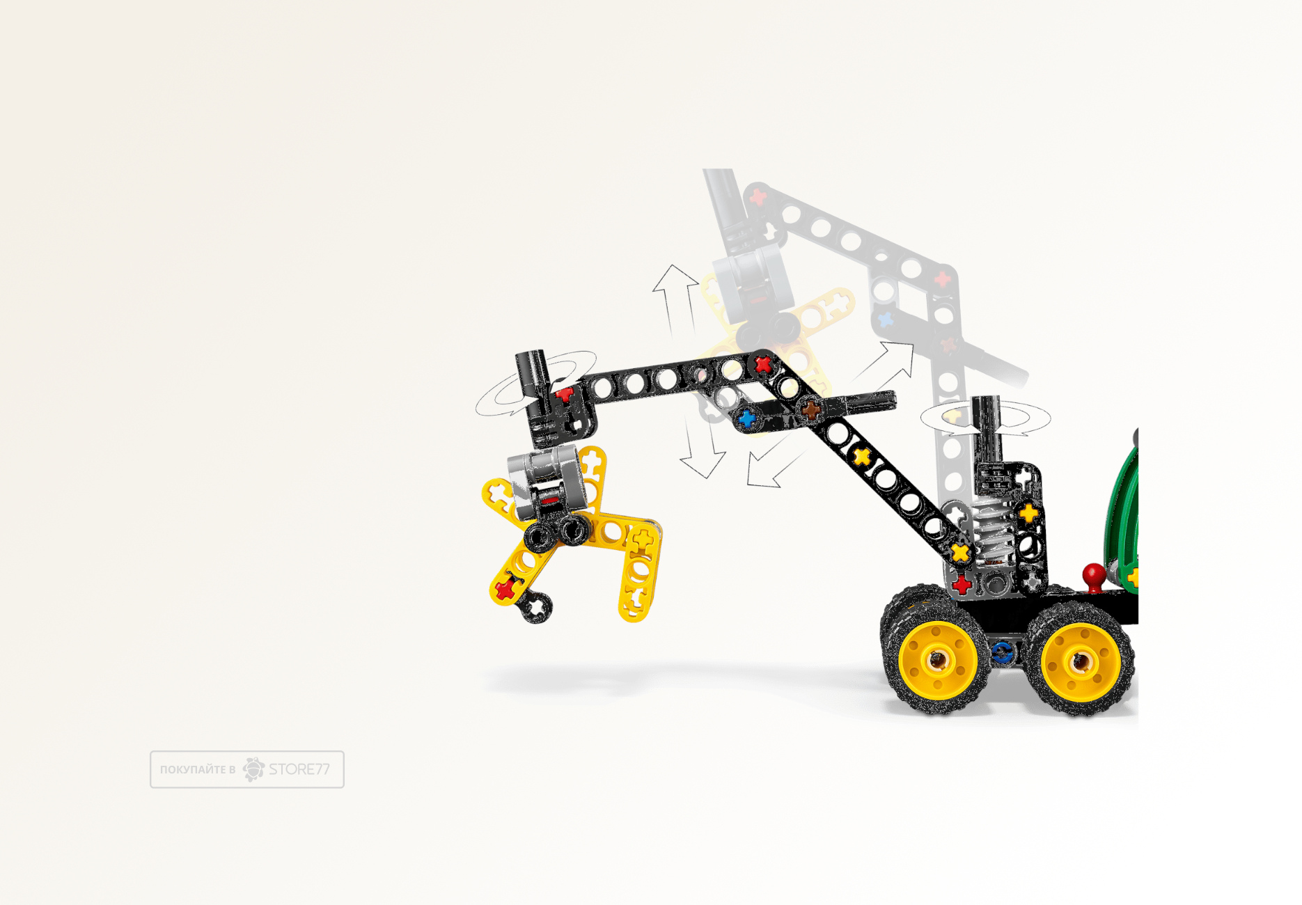 Конструктор LEGO Technic 42218 Колесный комбайн John Deere 170H
