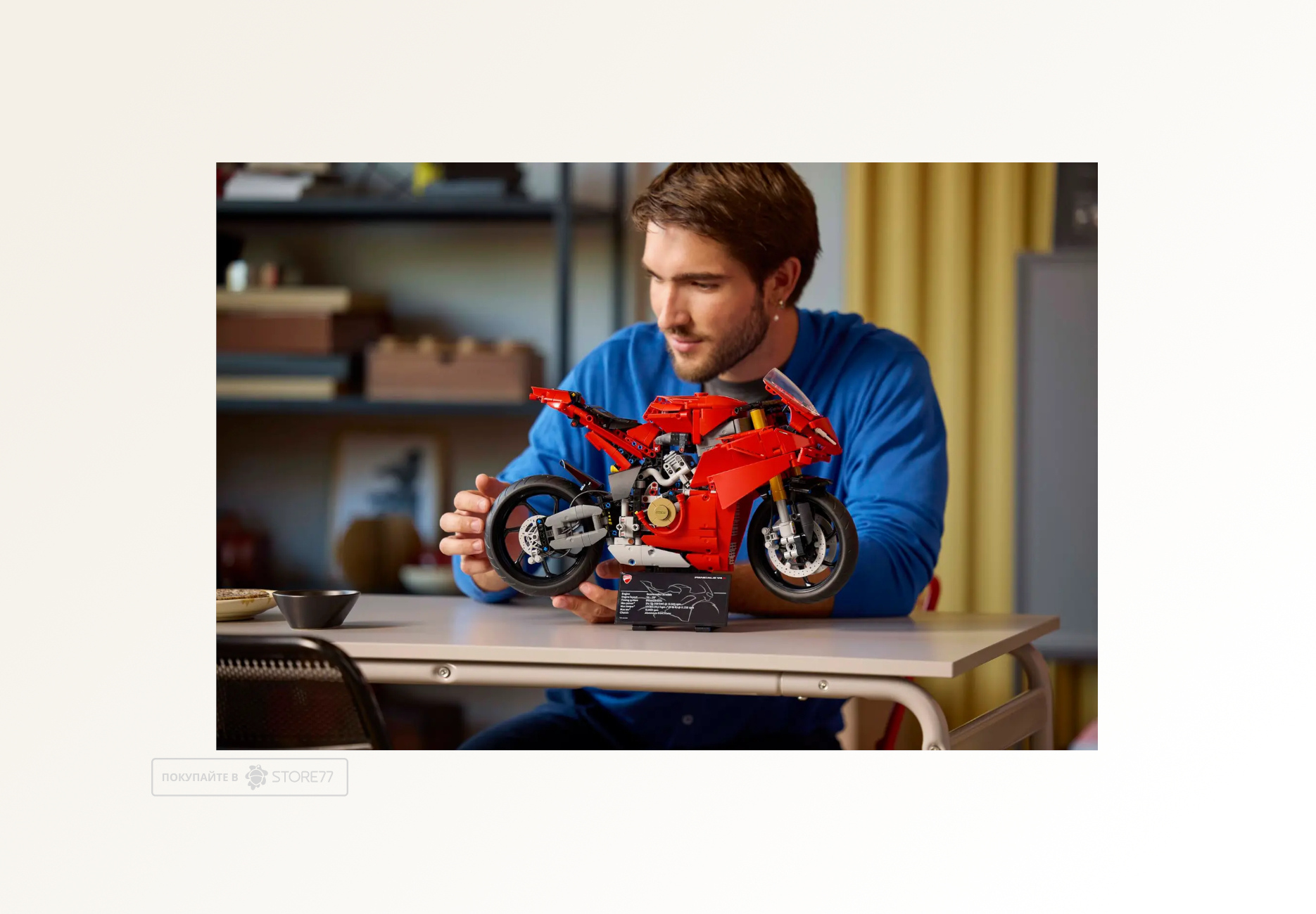 Конструктор LEGO Technic 42202 Мотоцикл Ducati Panigale V4 S