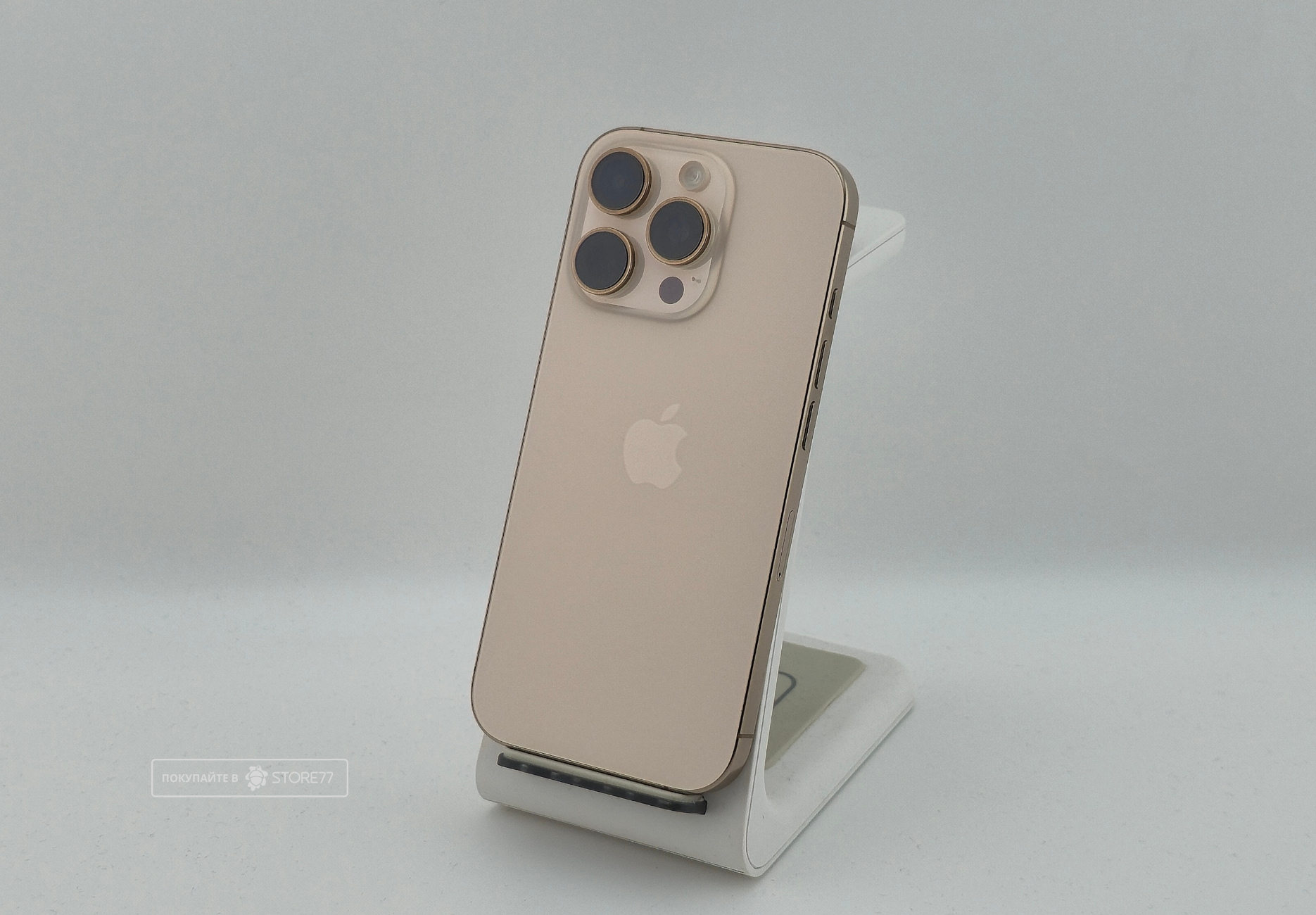 Телефон Apple iPhone 16 Pro 128 ГБ, цвет: пустынный титан (Desert Titanium) (Уценка)