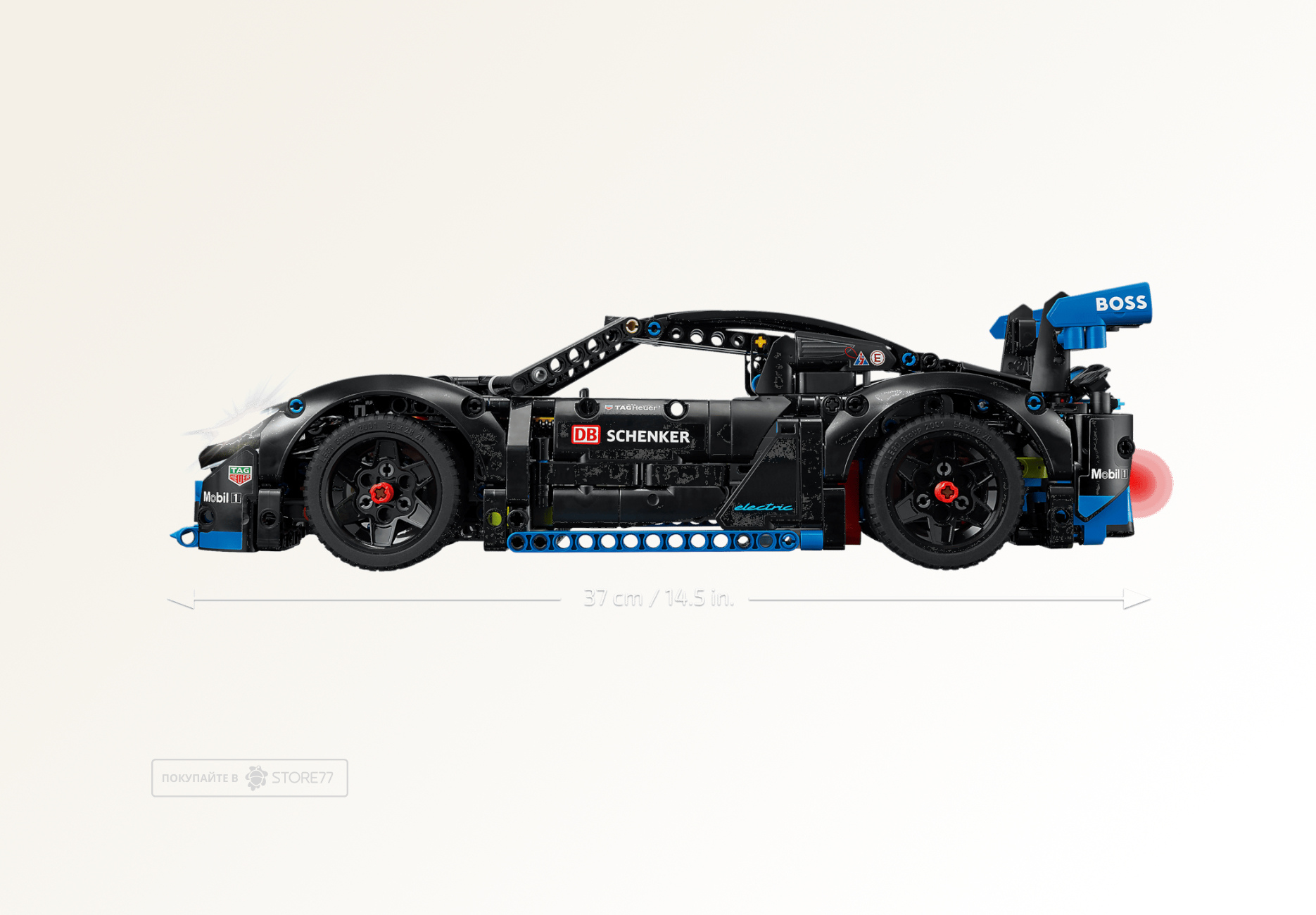 Конструктор LEGO Technic 42176 Гоночный автомобиль Porsche GT4 e-Performance