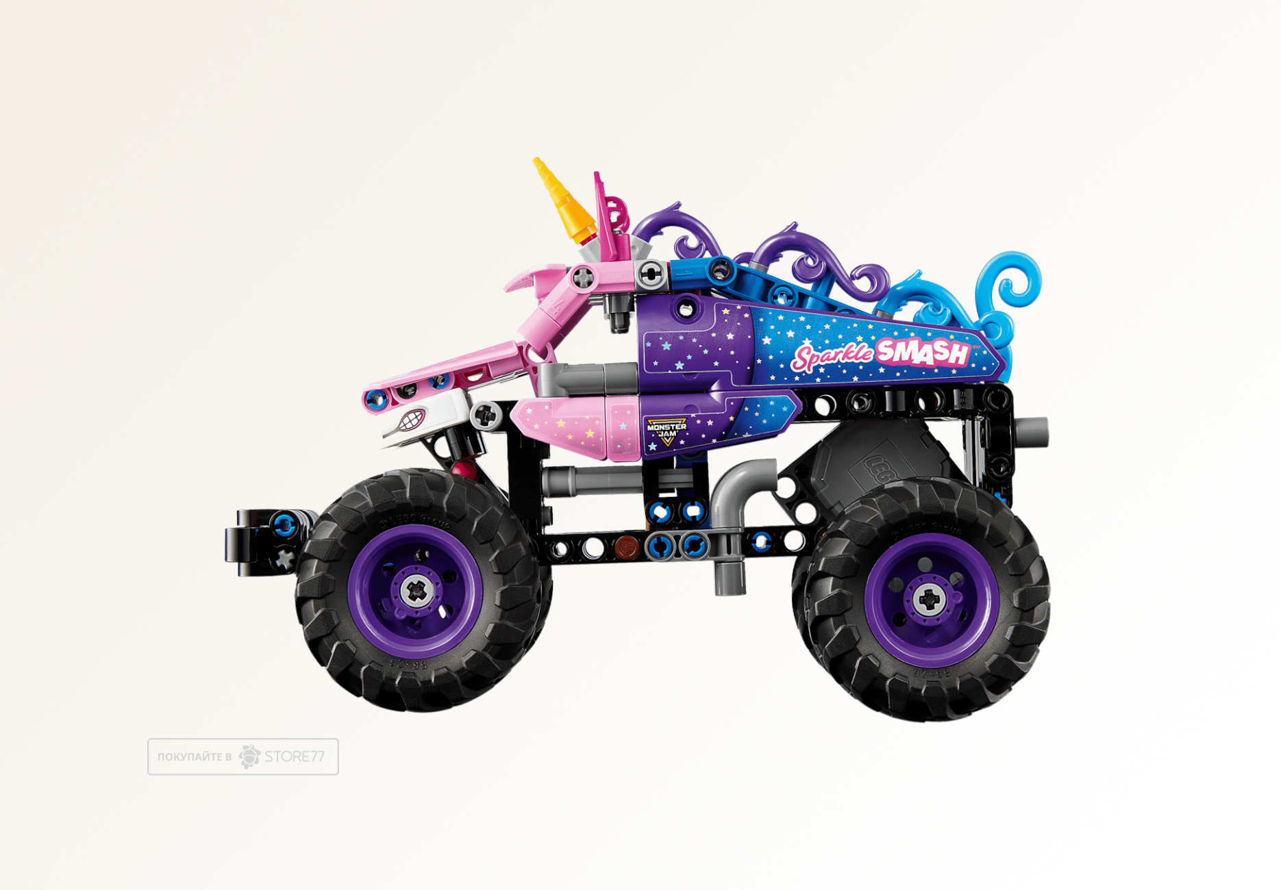 Конструктор LEGO Technic 42220 Monster Jam Sparkle Smash