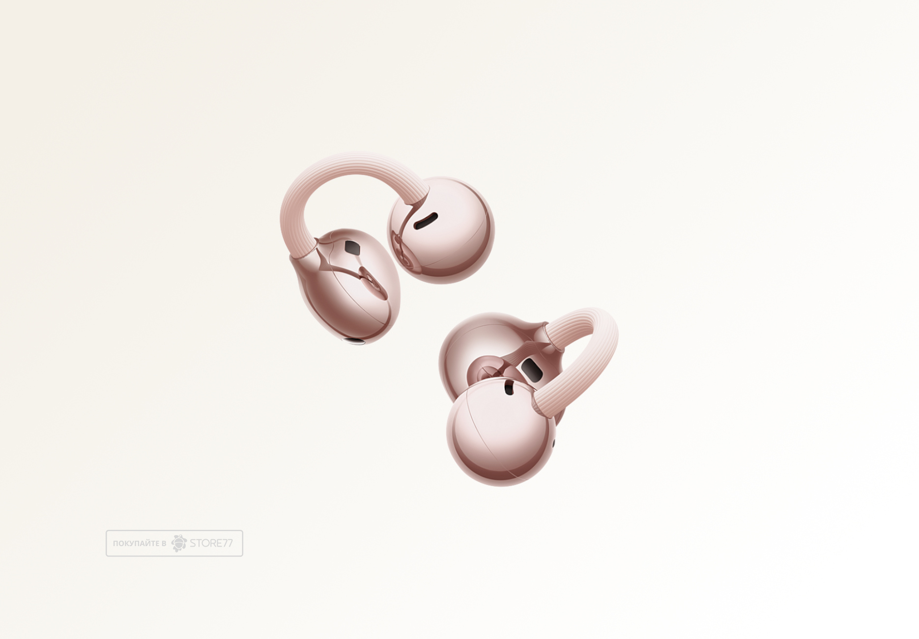 Беспроводные наушники Huawei FreeClip 2, цвет: розовое золото (Rose Gold)