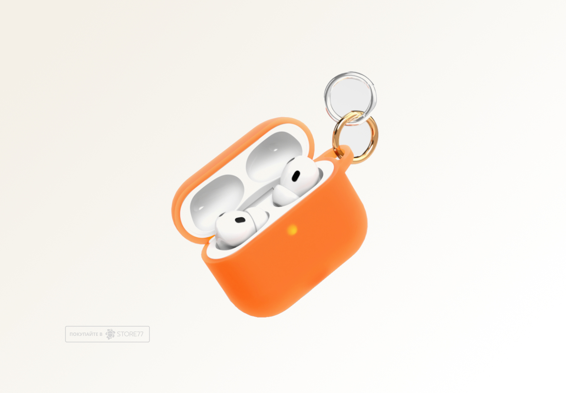 Чехол VLP Charm Case для AirPods Pro 3 (Оранжевый)