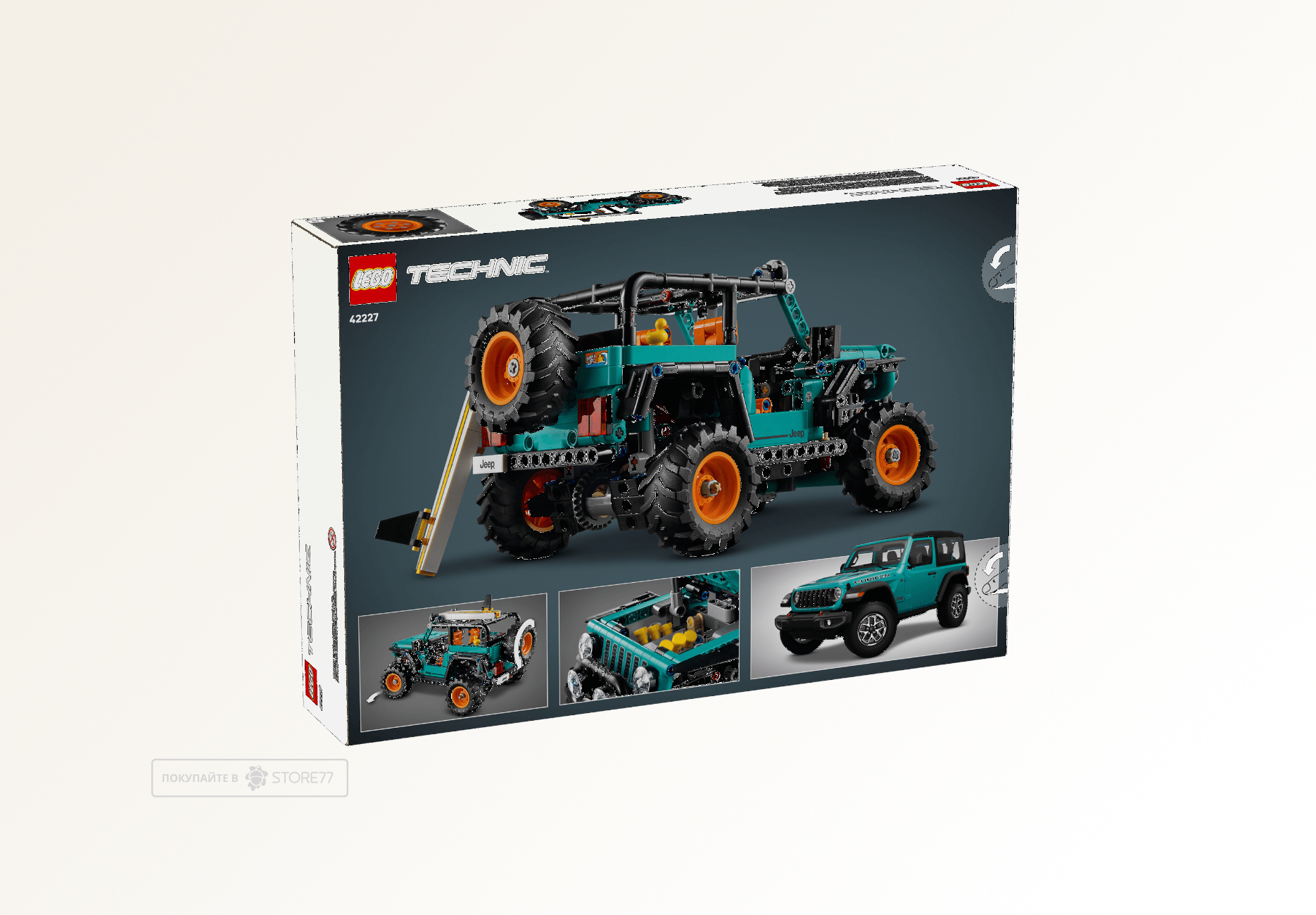 Конструктор LEGO Technic 42227 Внедорожник Jeep Wrangler Rubicon