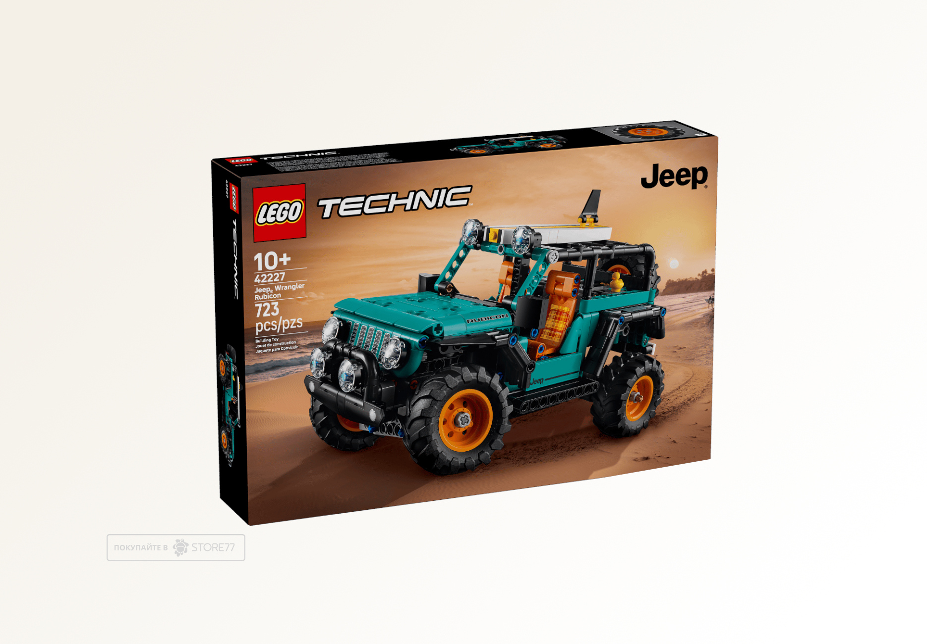 Конструктор LEGO Technic 42227 Внедорожник Jeep Wrangler Rubicon